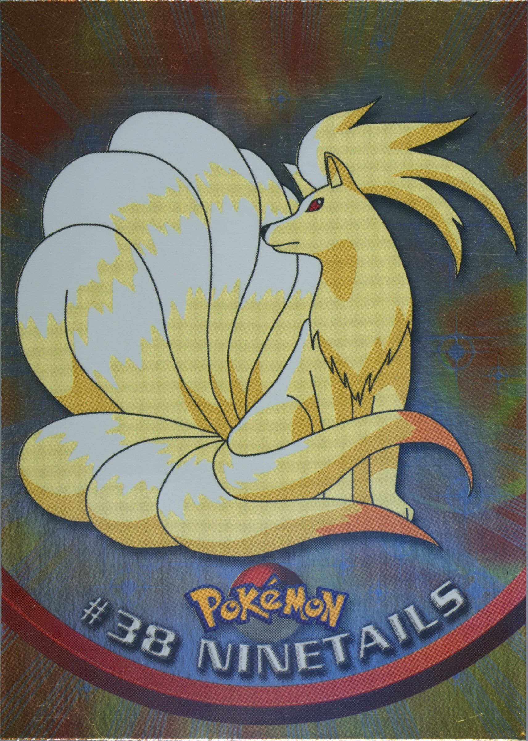 Ninetails Foil (38) 1999 Topps Pokemon TV