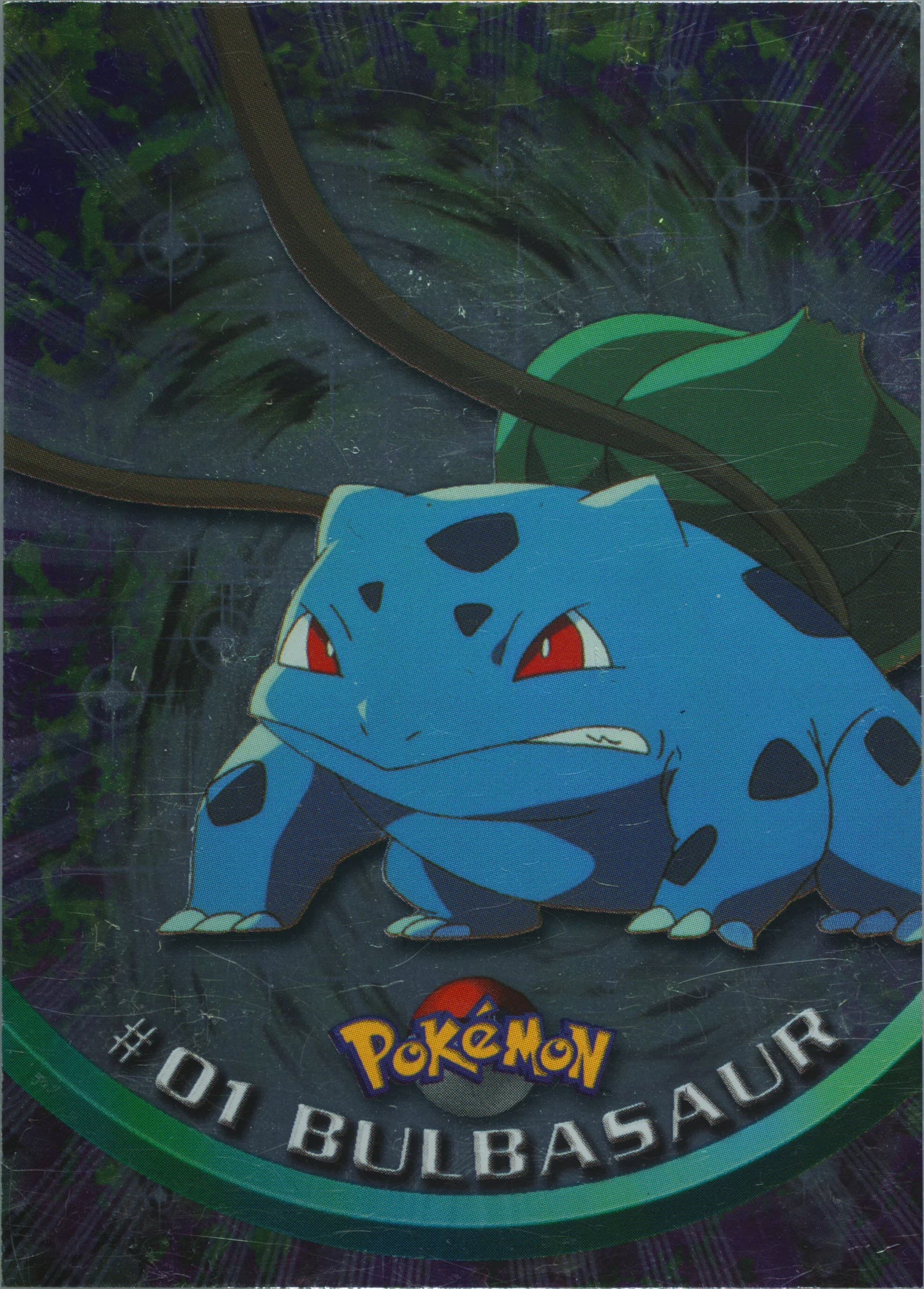 Bulbasaur Foil (1) 1999 Topps Pokemon TV