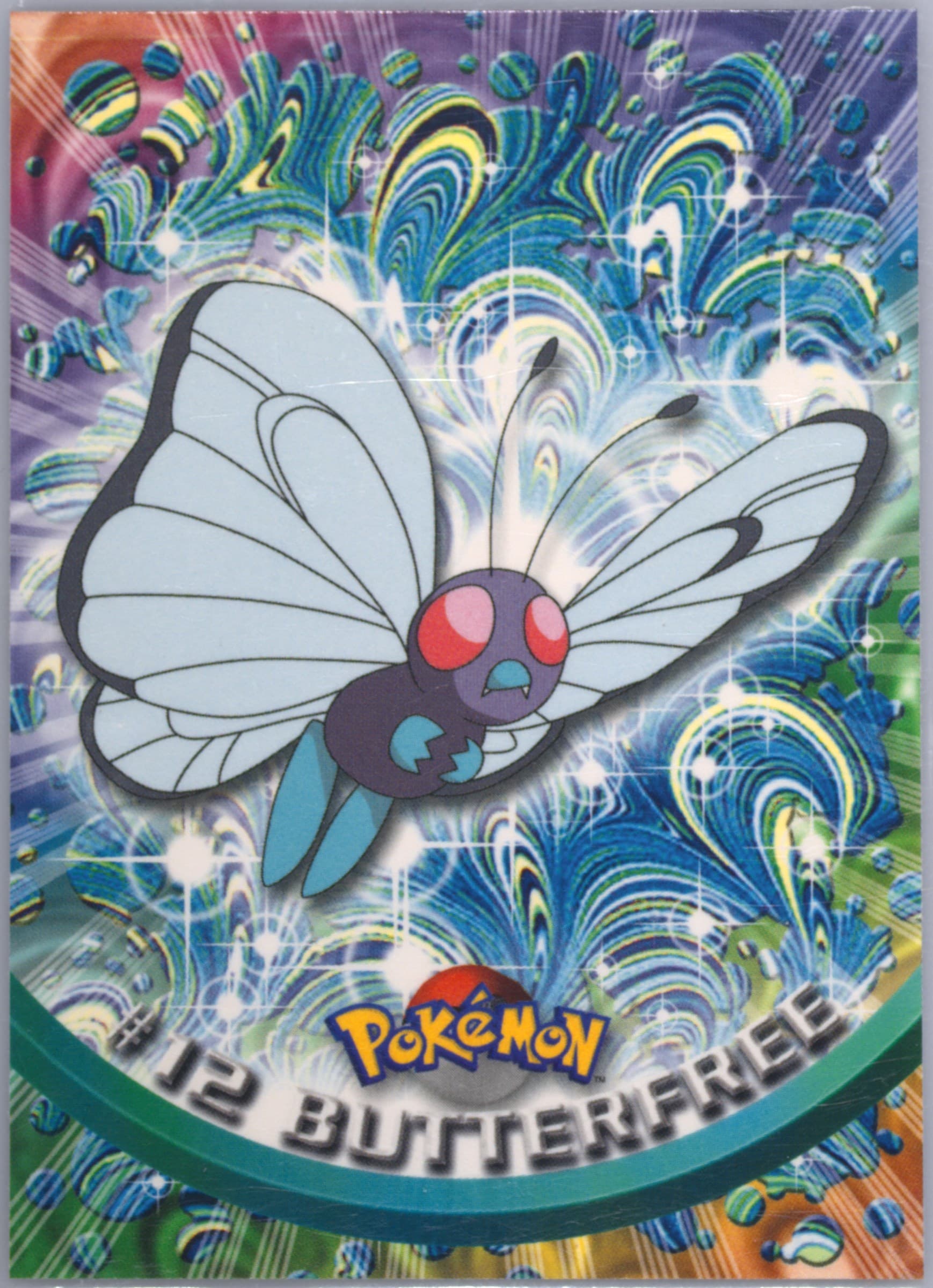 Butterfree (12) 1999 Topps Pokemon TV