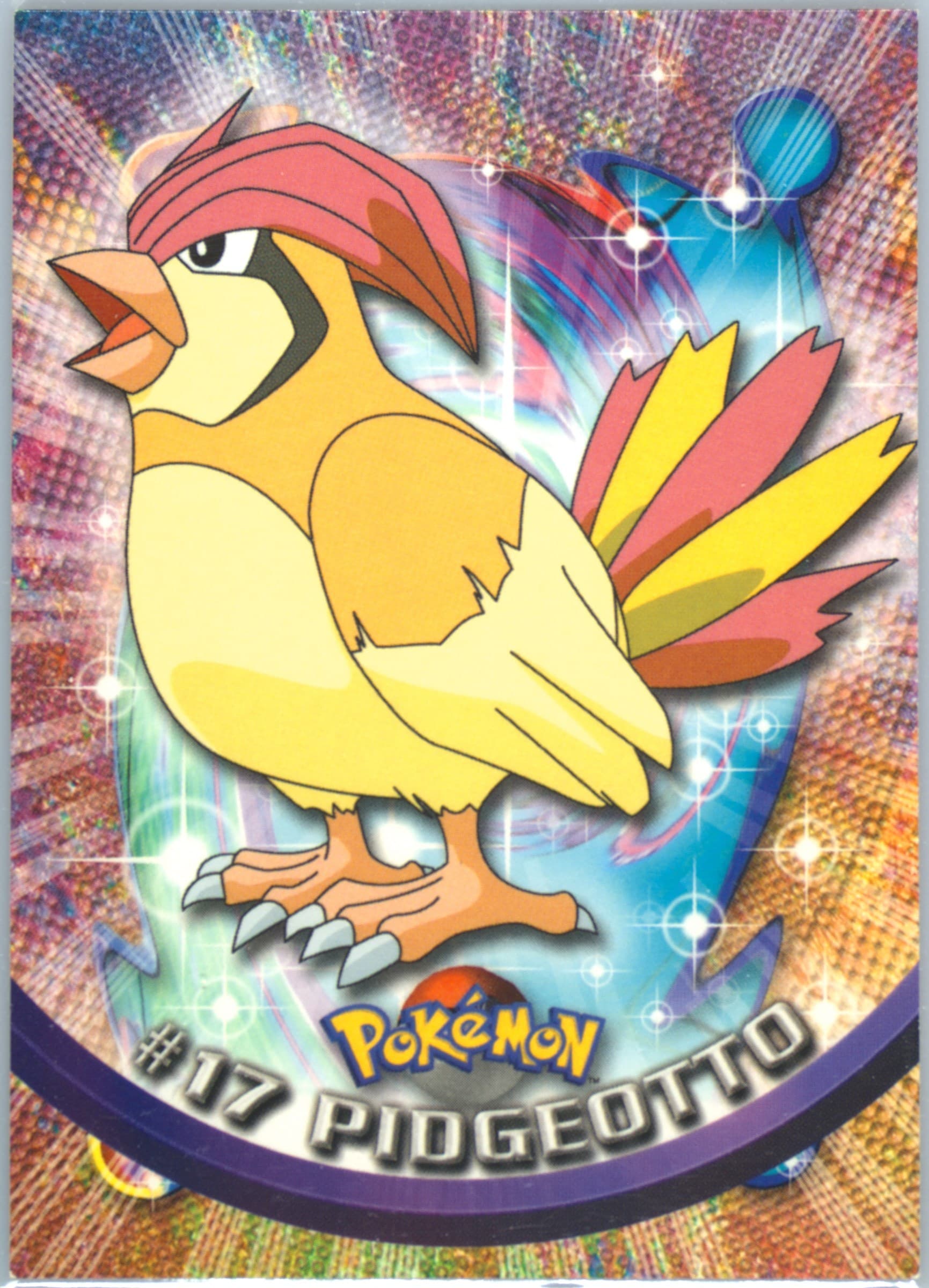 Pidgeotto (17) 1999 Topps Pokemon TV