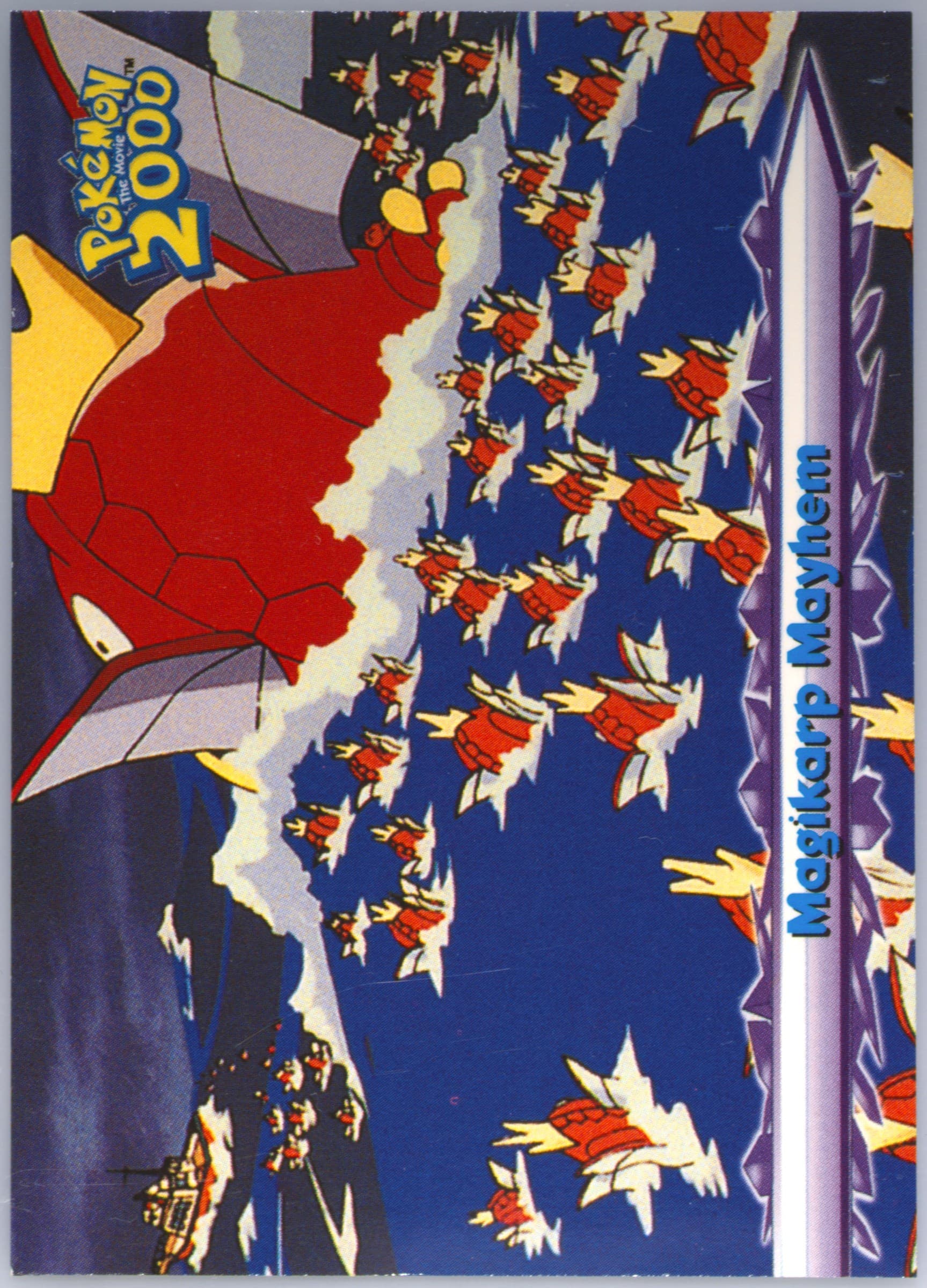 Magikarp Mayhem (20) 2000 Topps Pokemon the Movie 2000