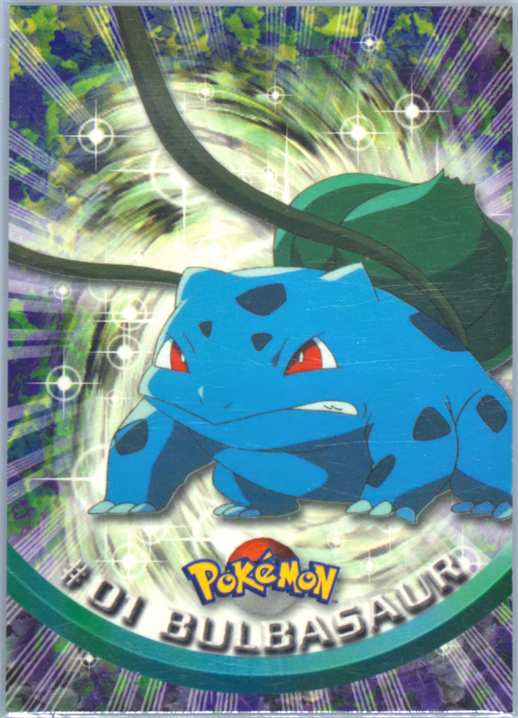 Bulbasaur (1) 1999 Topps Pokemon TV