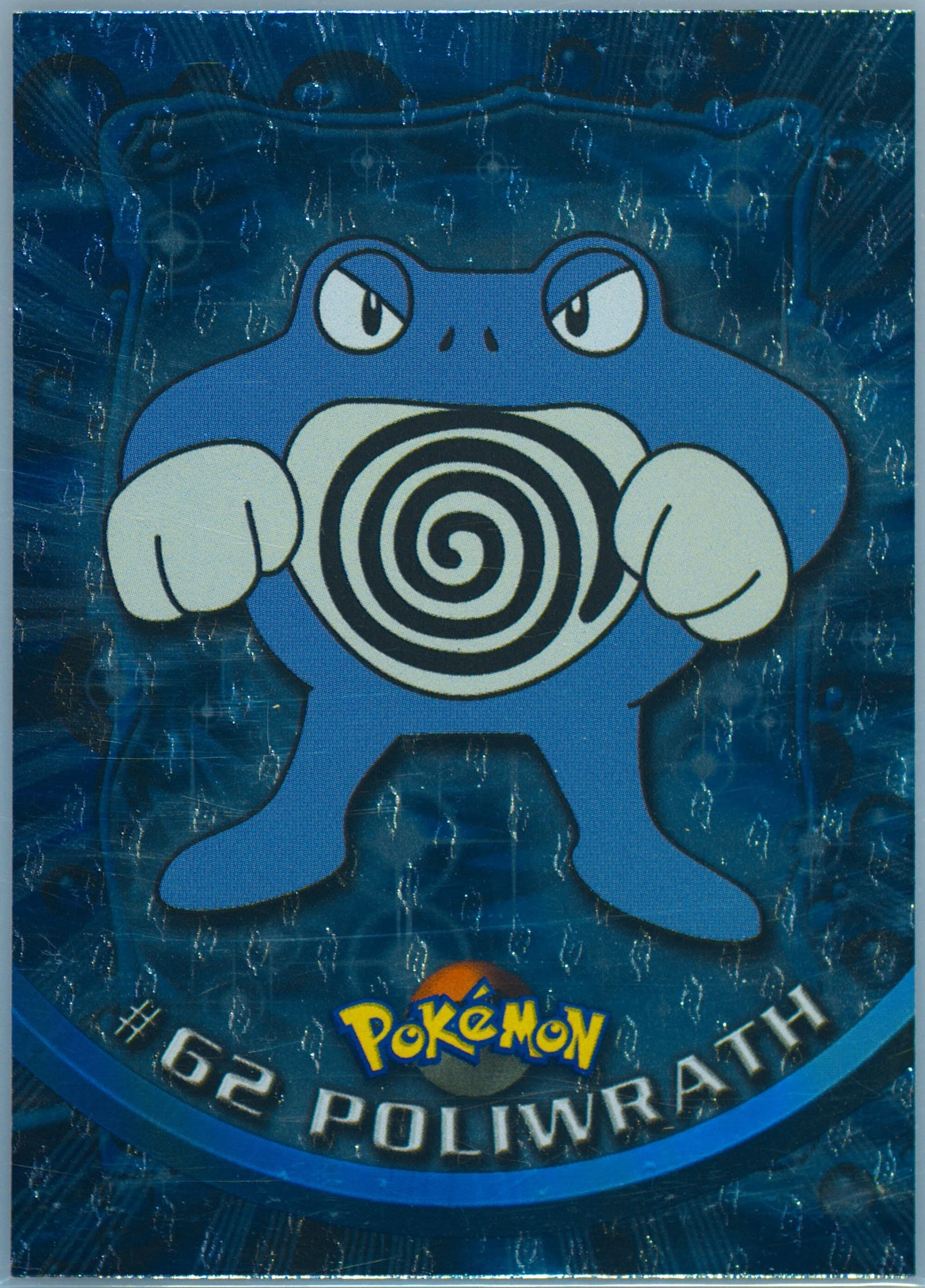 Poliwrath Foil (62) 1999 Topps Pokemon TV