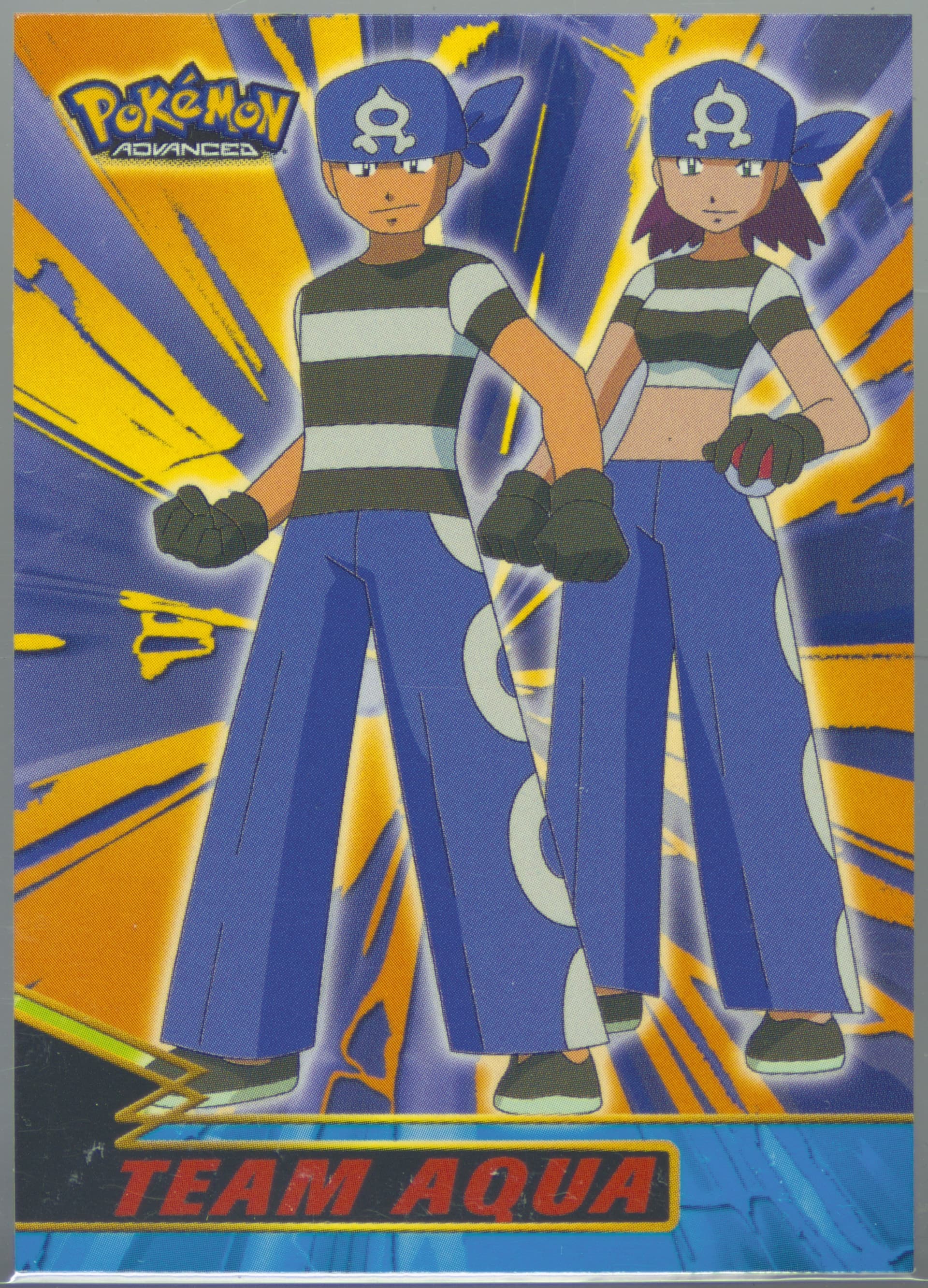 Team Aqua (2) 2003 Topps Pokemon Advanced