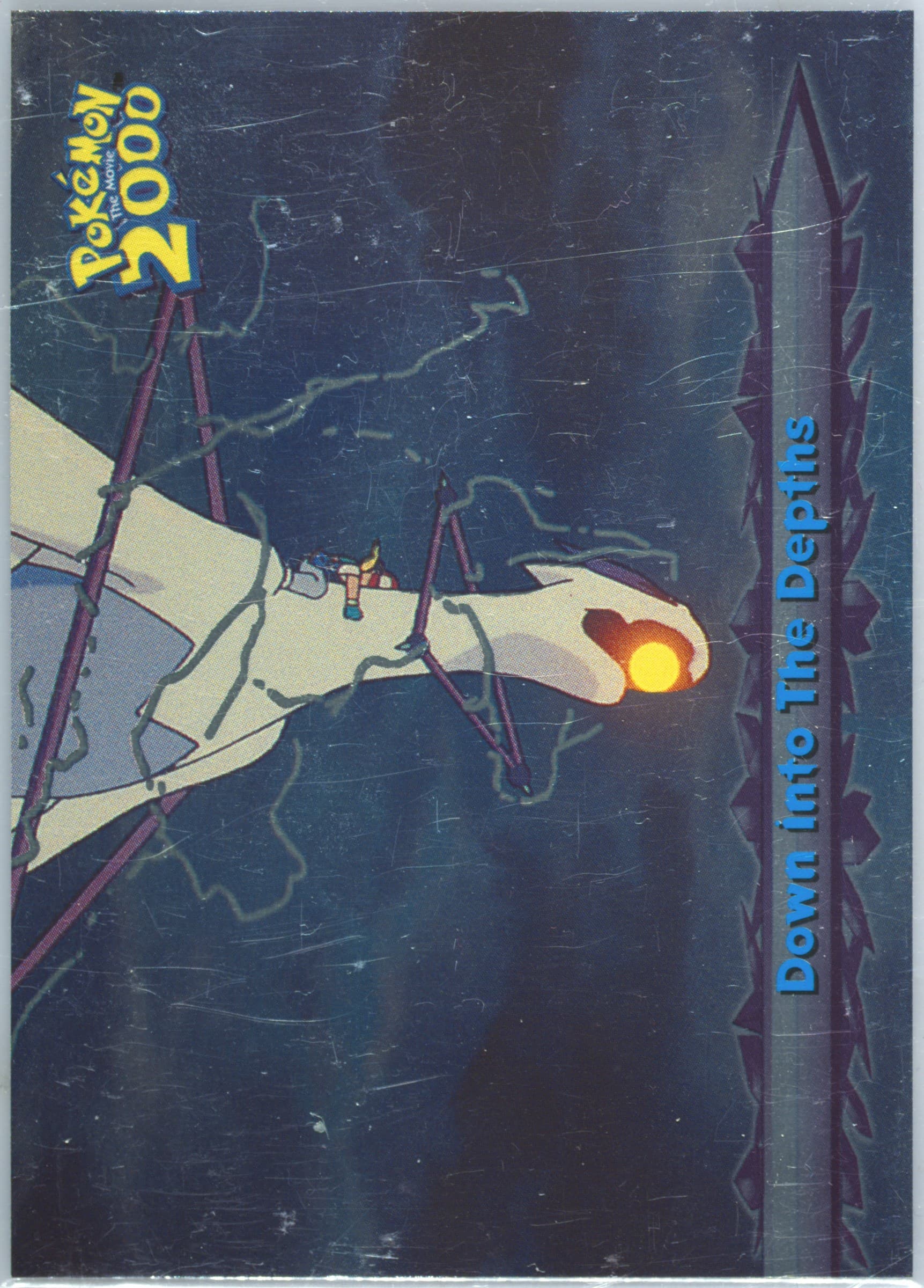 Down Into the Depths Foil (58) 2000 Topps Pokemon the Movie 2000