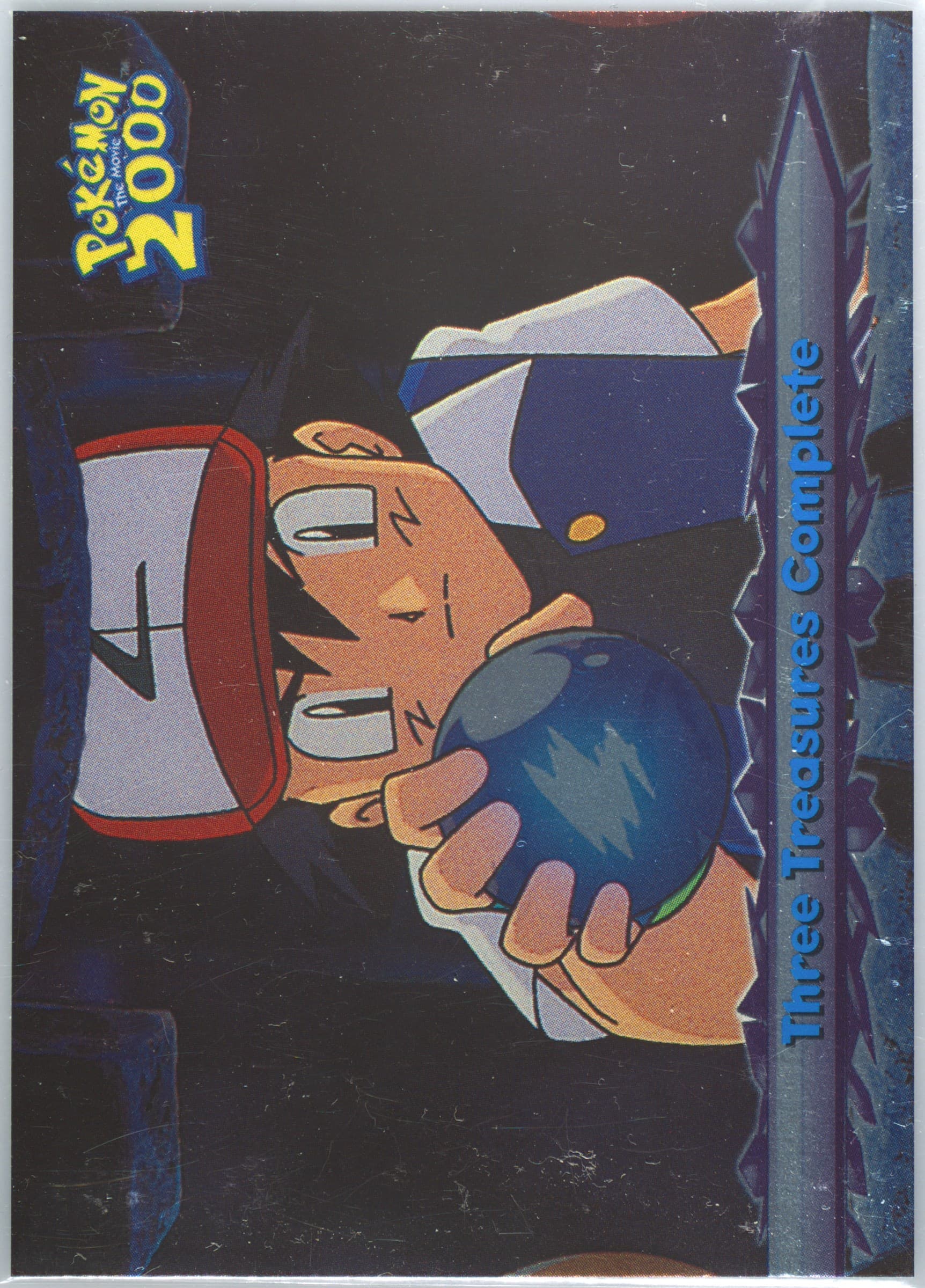 Three Treasures Complete Foil (60) 2000 Topps Pokemon the Movie 2000