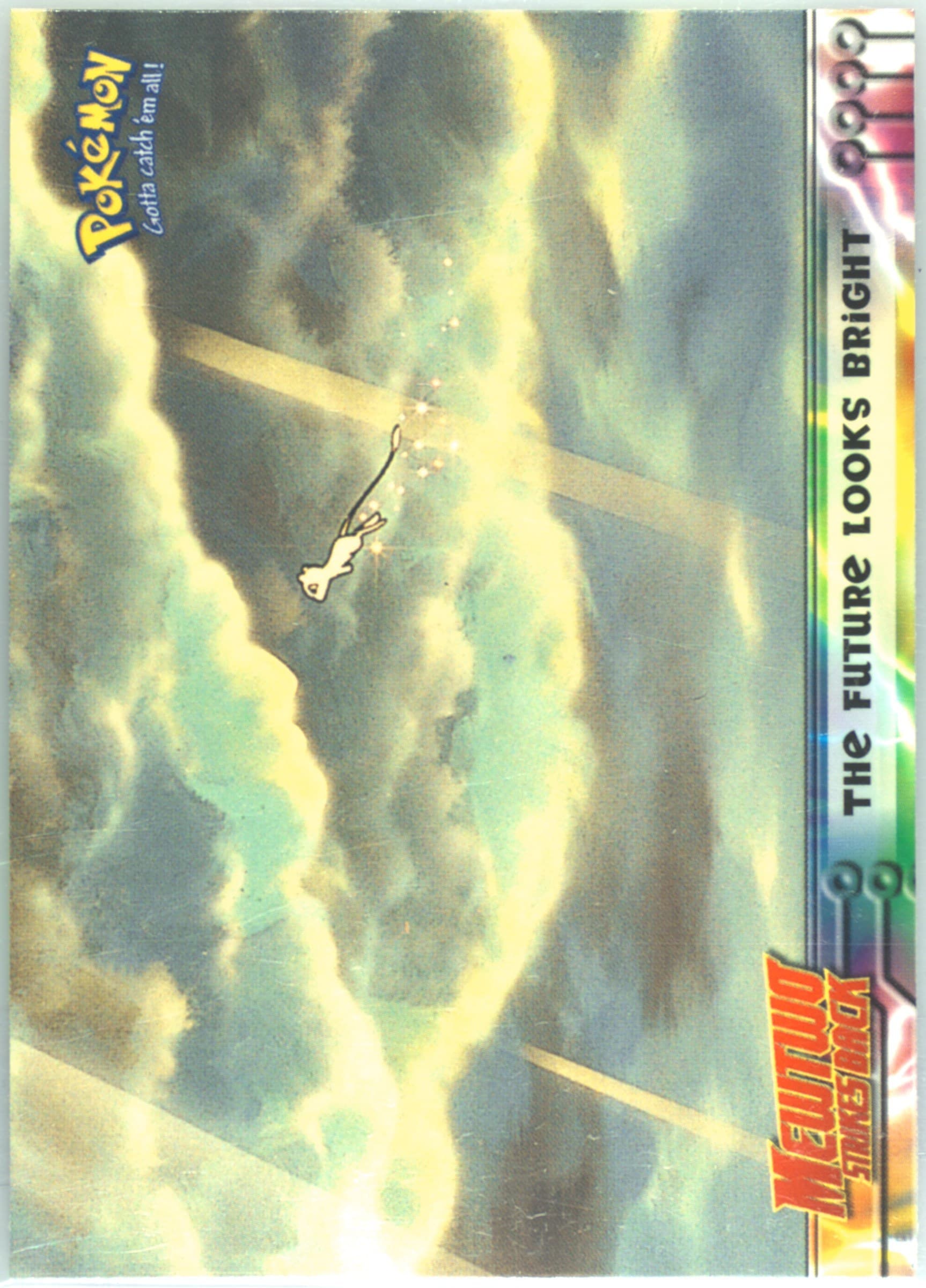 Movie Edition The Future Looks Bright (41) 1999 Topps Pokemon the Movie Edt