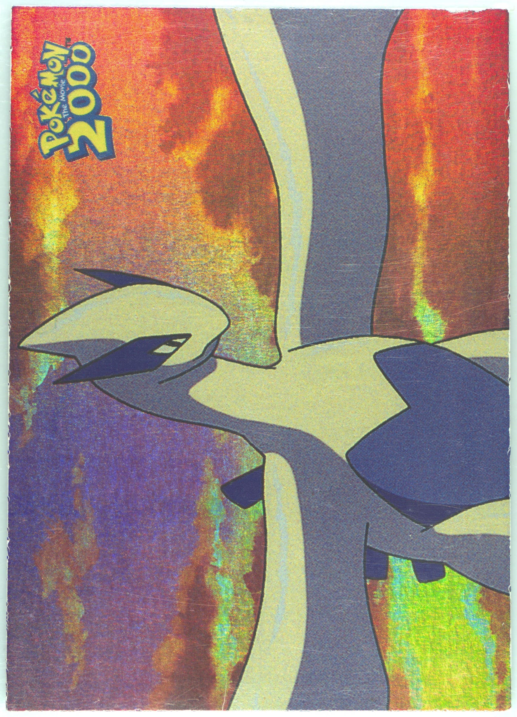 Checklist Rainbow Foil 2000 Topps Pokemon the Movie 2000