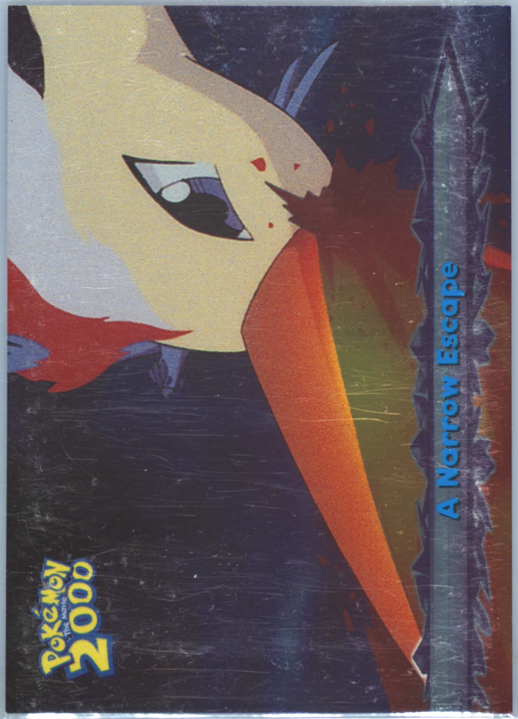 A Narrow Escape Foil (53) 2000 Topps Pokemon the Movie 2000