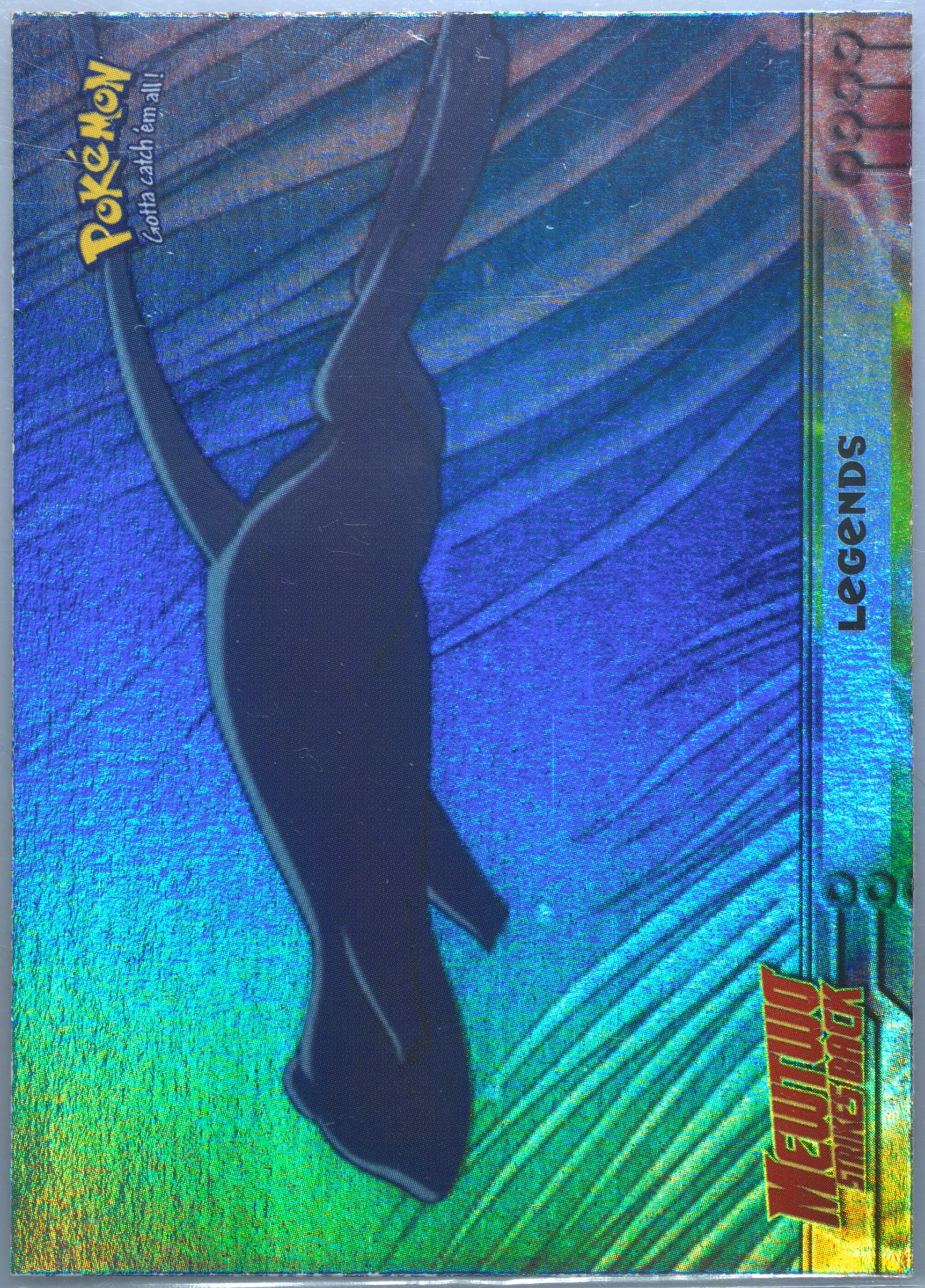 Movie Edition Legends-Rainbow Foil (1) 1999 Topps Pokemon the Movie Edt