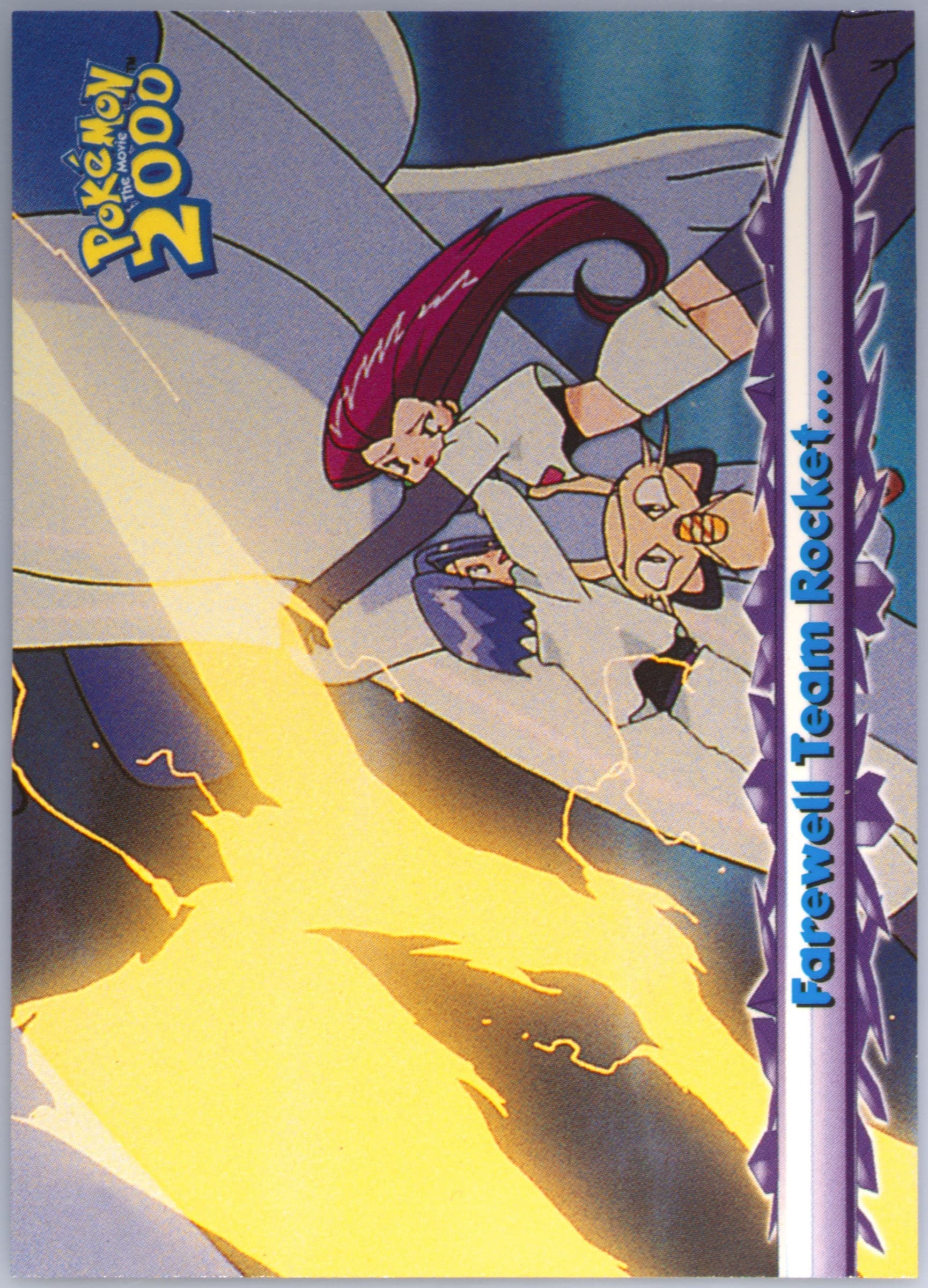 Farewell Team Rocket... (55) 2000 Topps Pokemon the Movie 2000