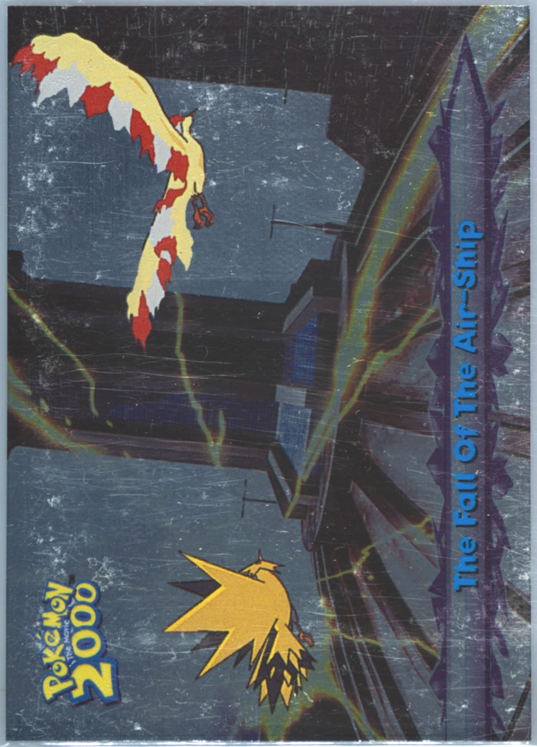 The Fall of the Air-Ship Foil (40) 2000 Topps Pokemon the Movie 2000