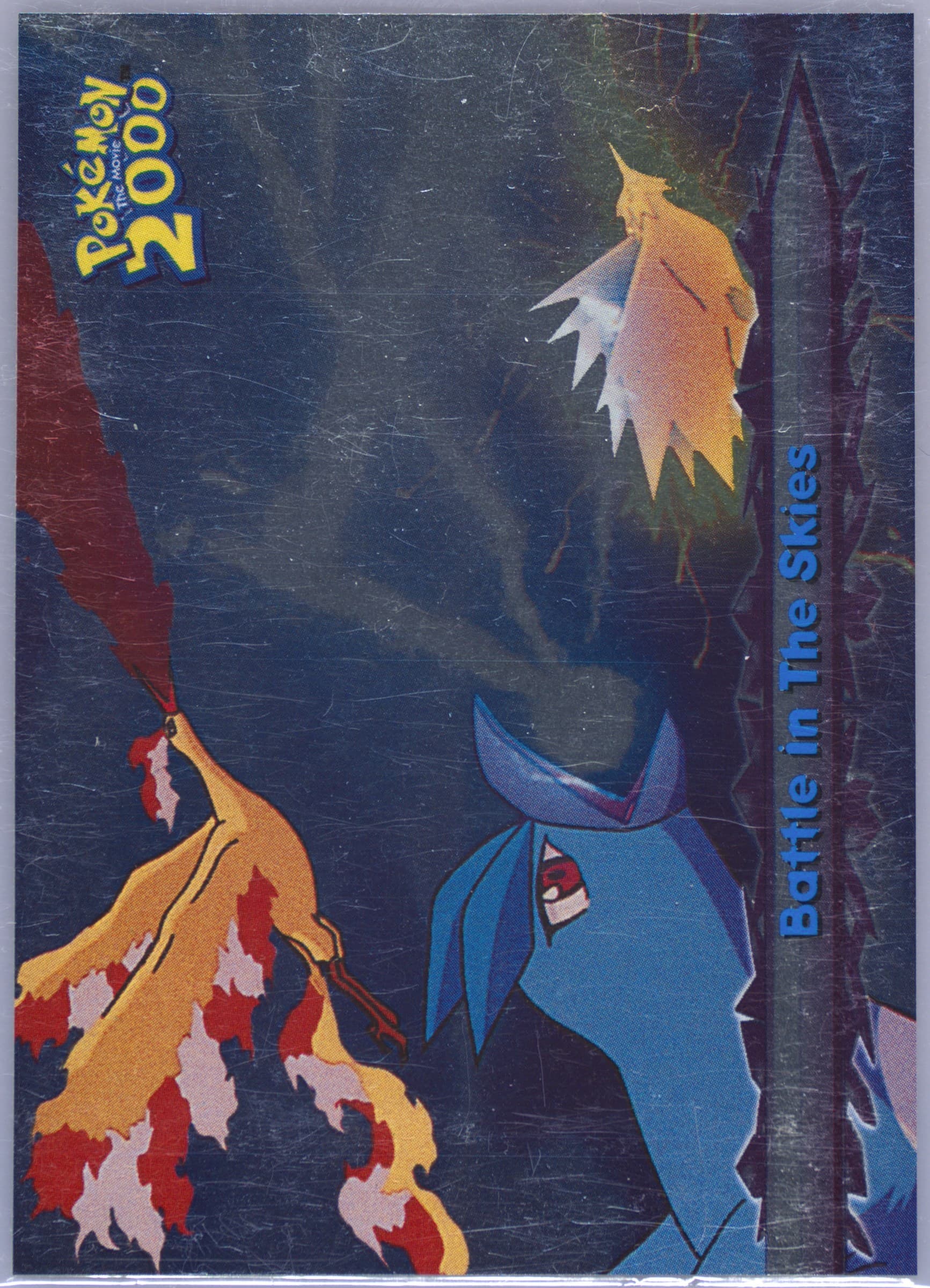 Battle in the Skies Foil (45) 2000 Topps Pokemon the Movie 2000