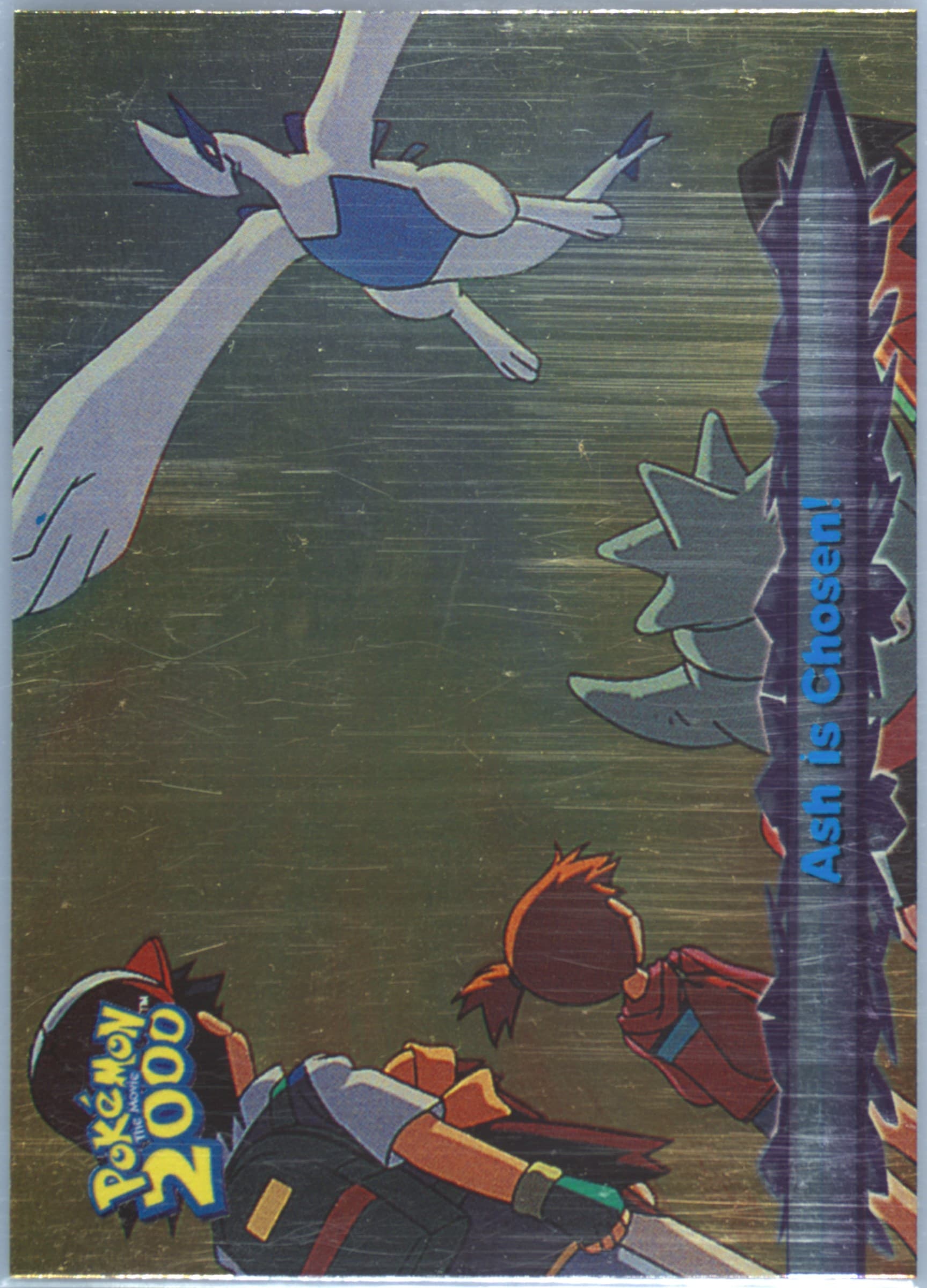 Ash Is Chosen! Foil (46) 2000 Topps Pokemon the Movie 2000