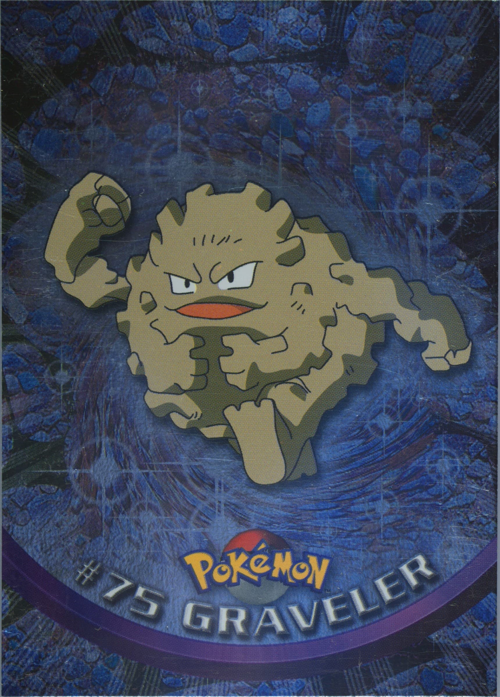 Graveler Foil (75) 1999 Topps Pokemon TV