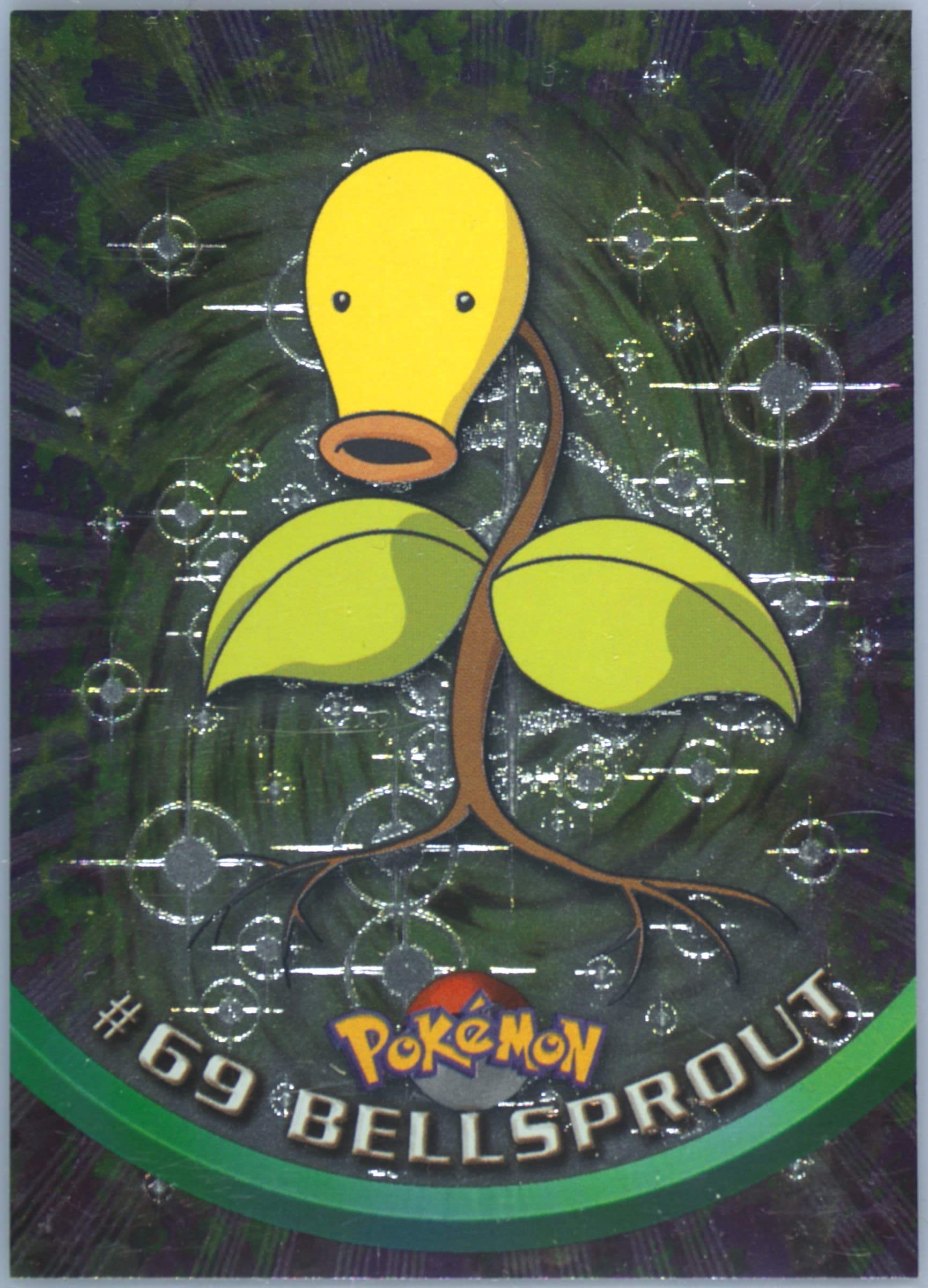 Bellsprout Foil (69) 1999 Topps Pokemon TV