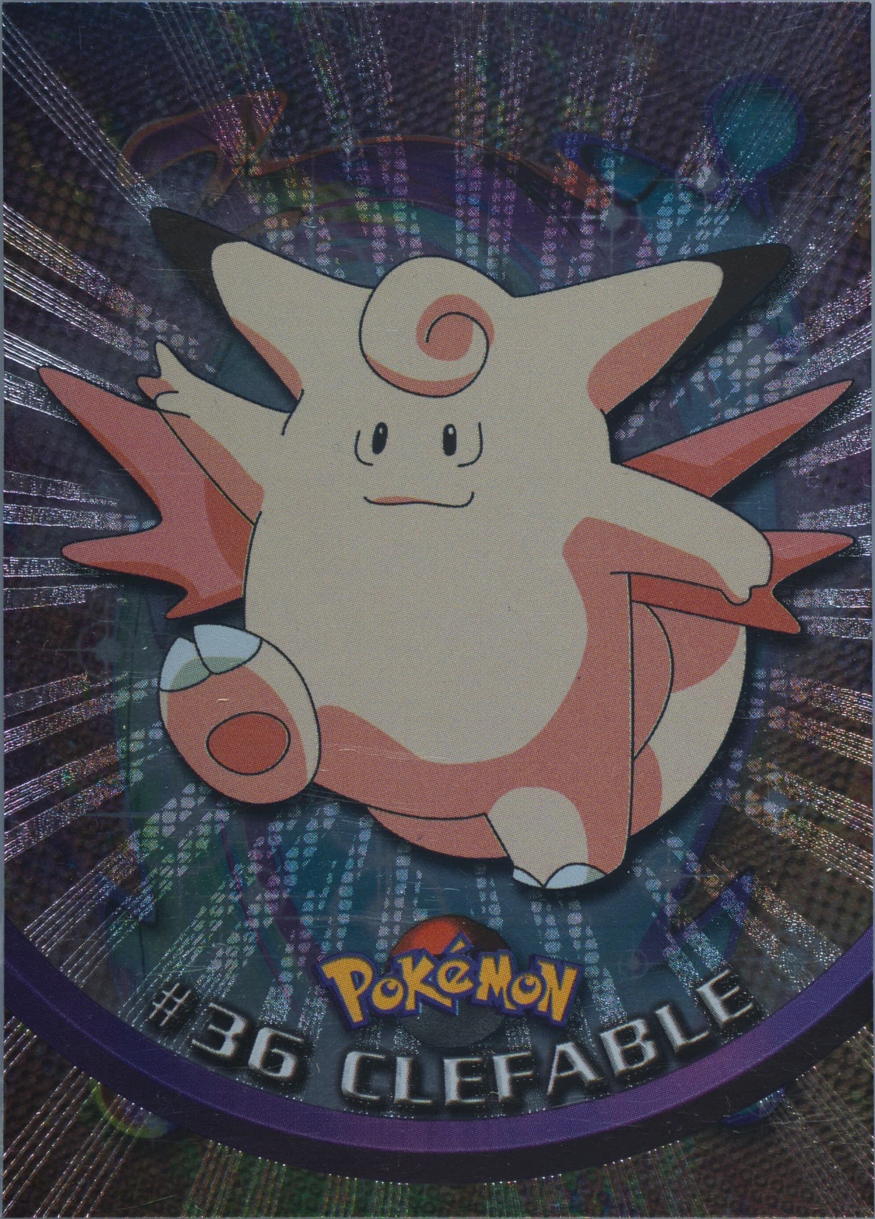 Clefable Foil (36) 1999 Topps Pokemon TV