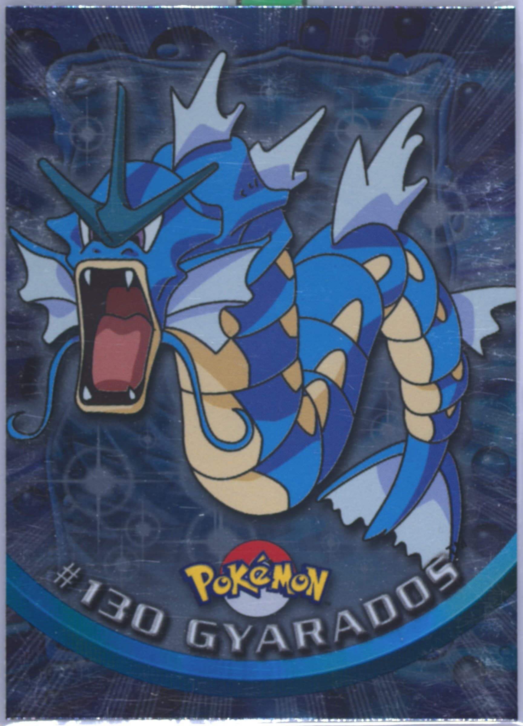 Gyarados Foil (130) 2000 Topps Pokemon TV Animation Series 3