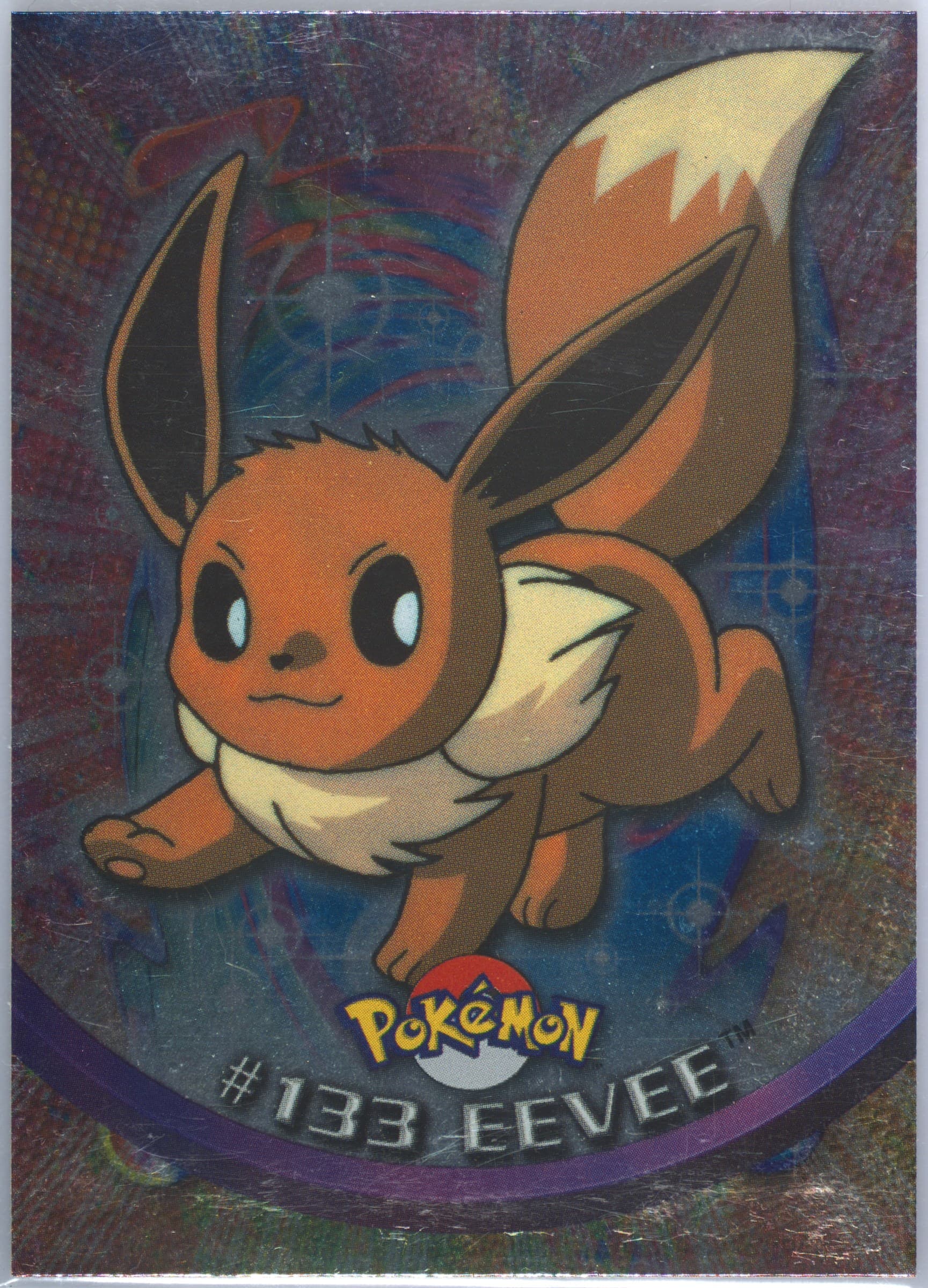 Eevee Foil (133) 2000 Topps Pokemon TV Animation Series 3