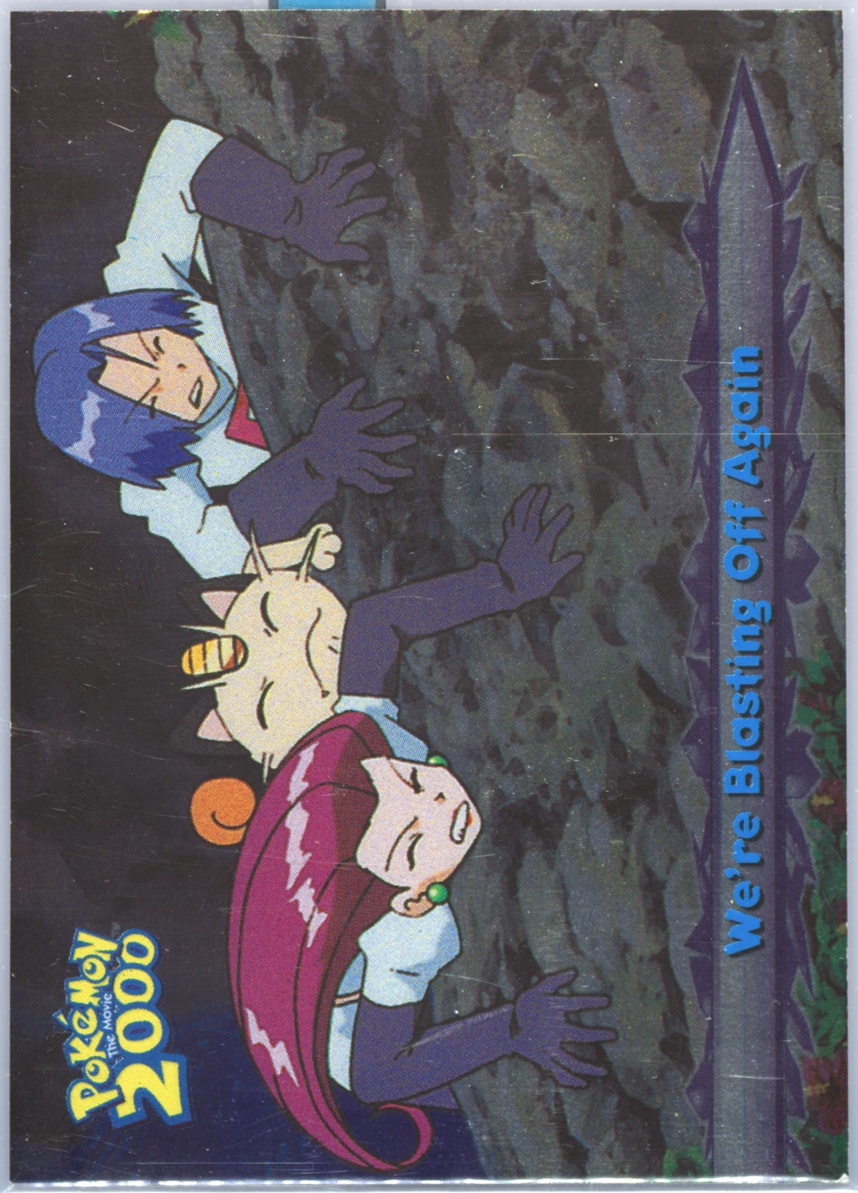 We're Blasting Off Again Foil (71) 2000 Topps Pokemon the Movie 2000