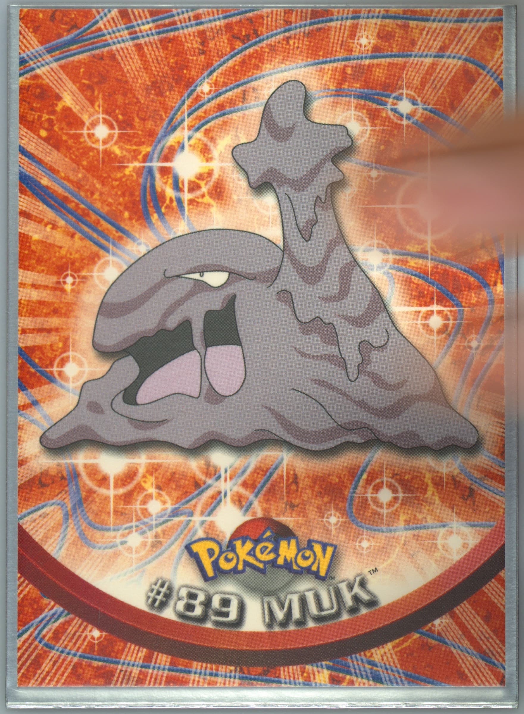 Muk (89) 2000 Topps Pokemon TV Animation Series 2