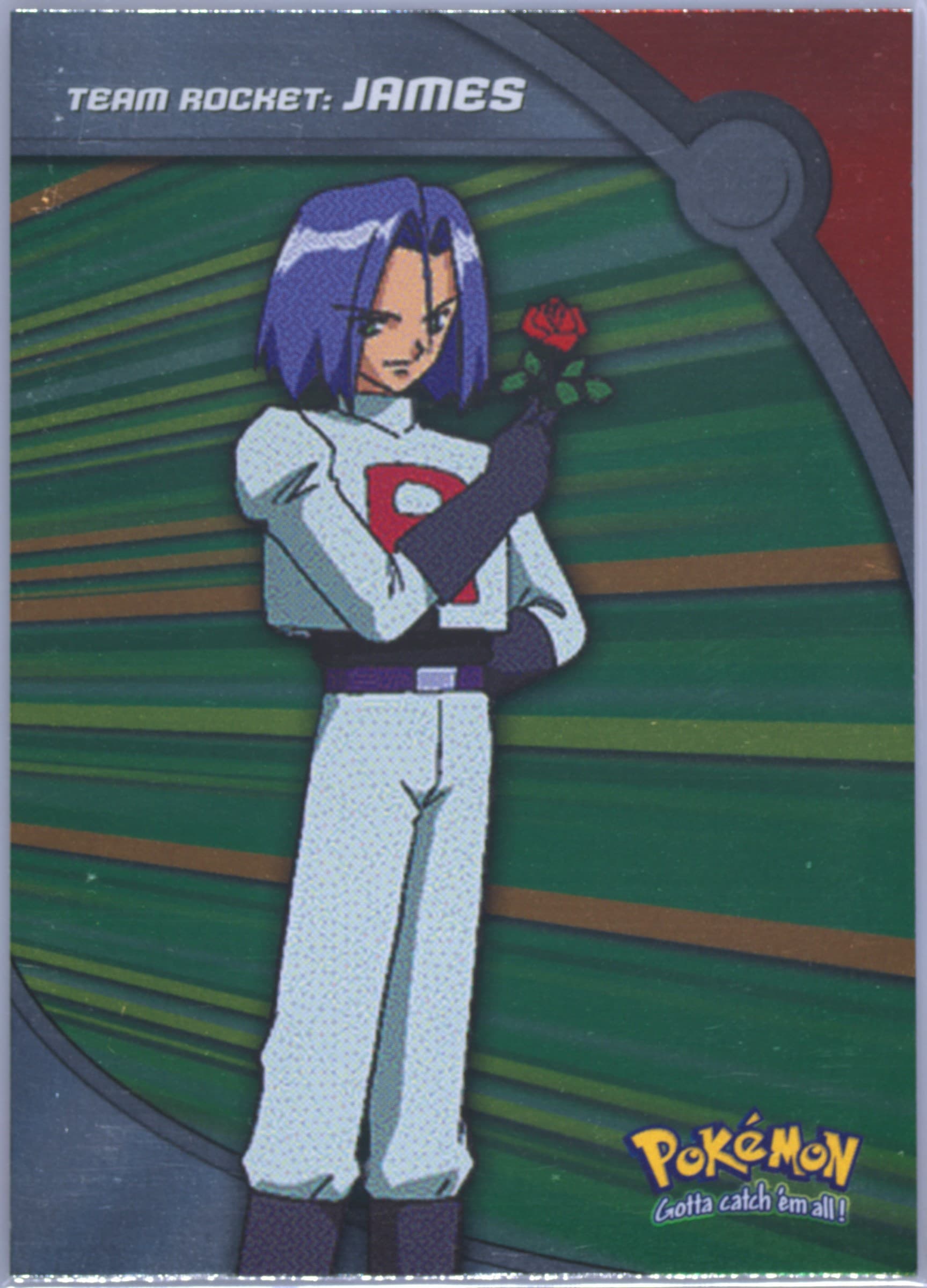 James Foil (HV4) 2000 Topps Pokemon TV Animation Series 2 Heroes & Villains