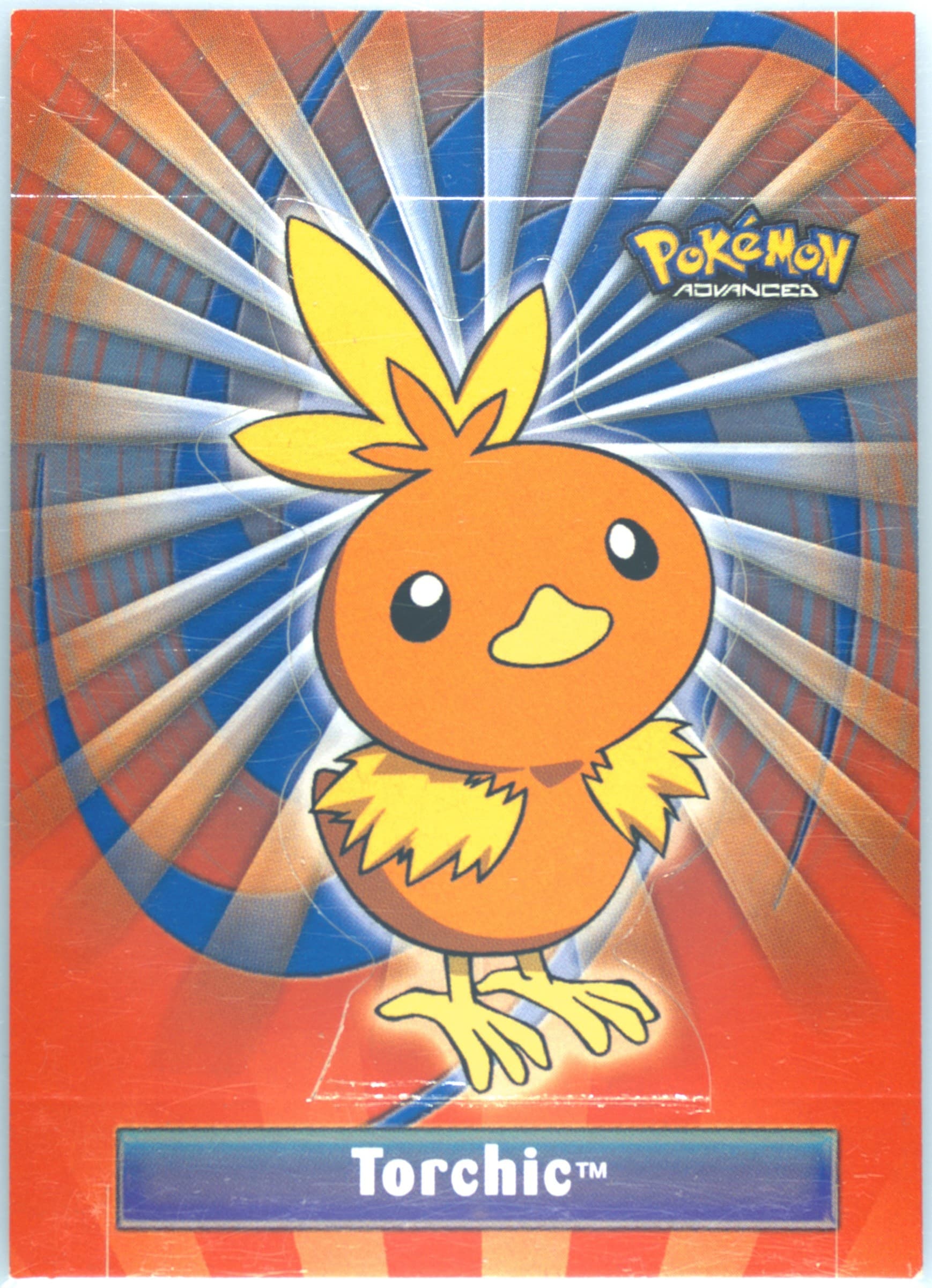 Torchic (1) 2003 Topps Pokemon Advanced Pop-Ups