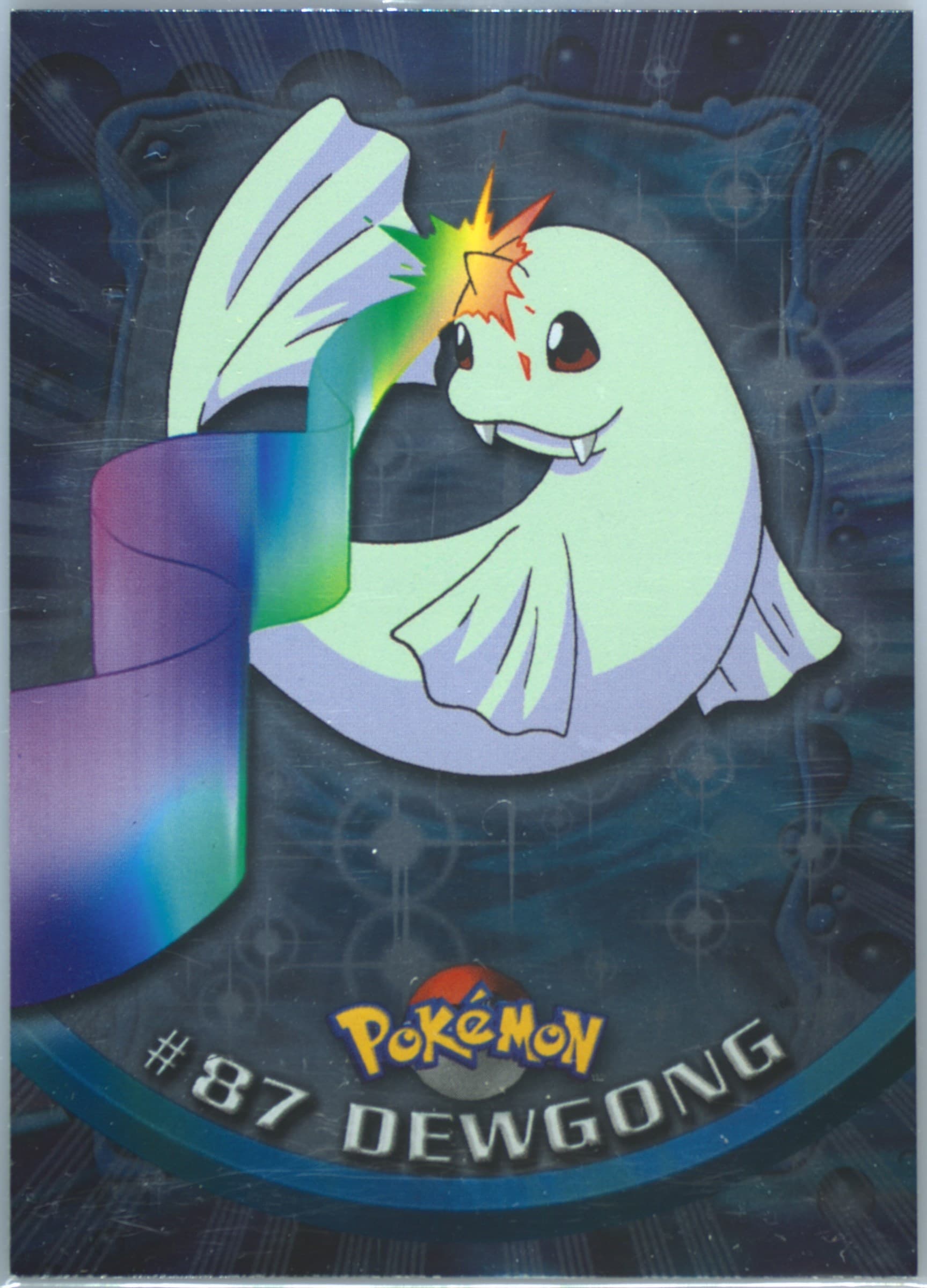 Dewgong Foil (87) 2000 Topps Pokemon TV Animation Series 2
