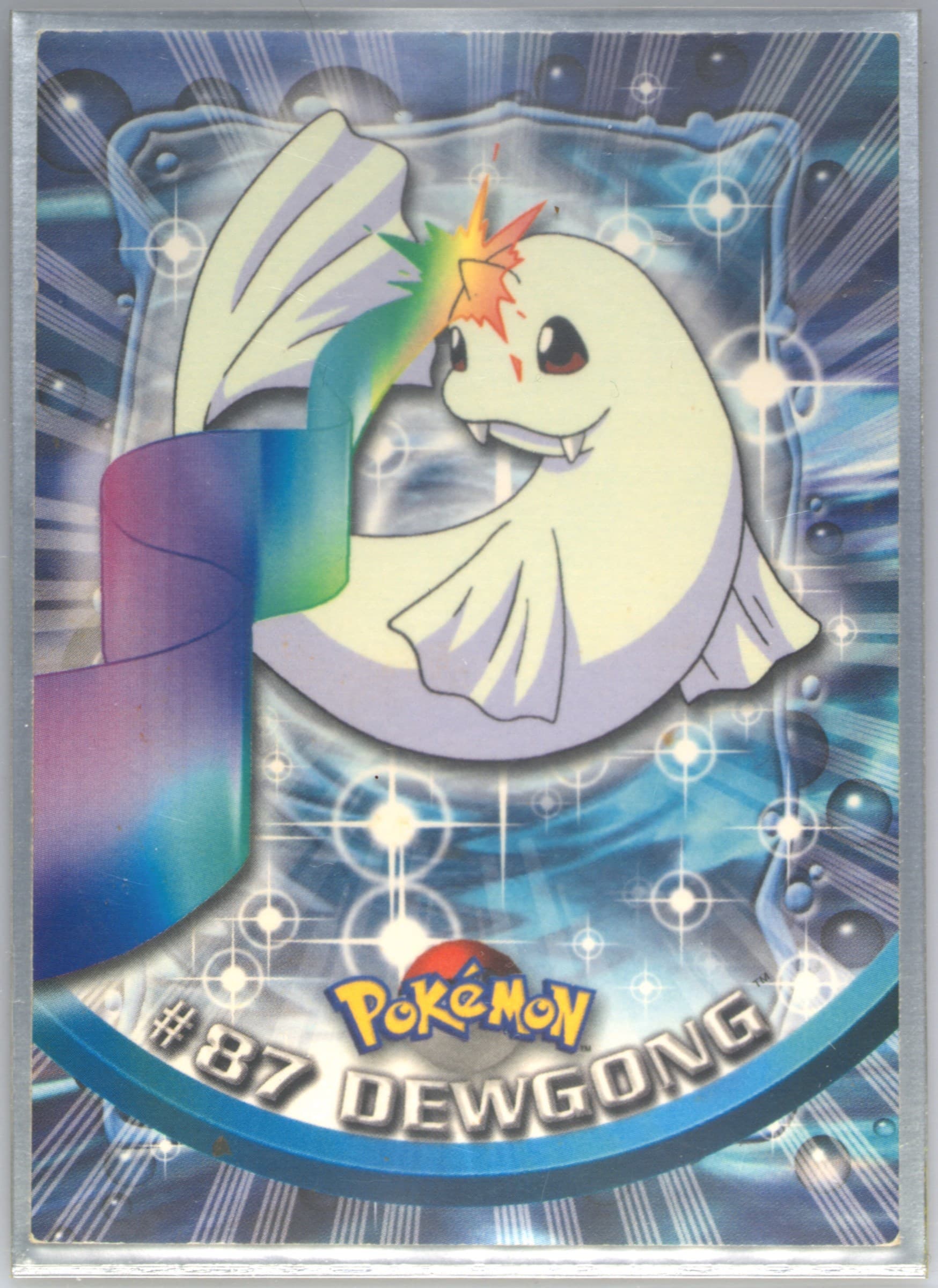 Dewgong (87) 2000 Topps Pokemon TV Animation Series 2