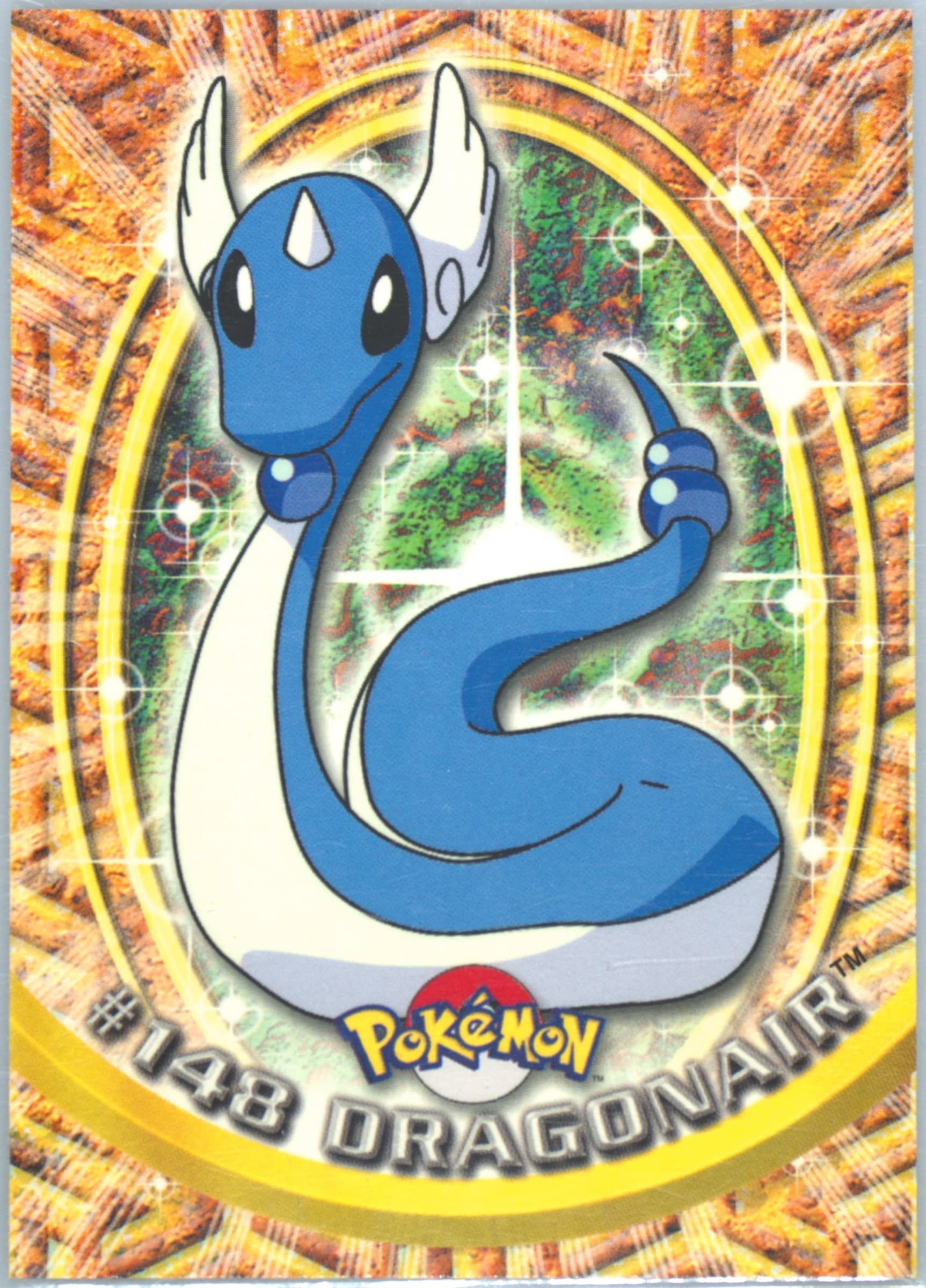 Dragonair (148) 2000 Topps Pokemon TV Animation Series 3