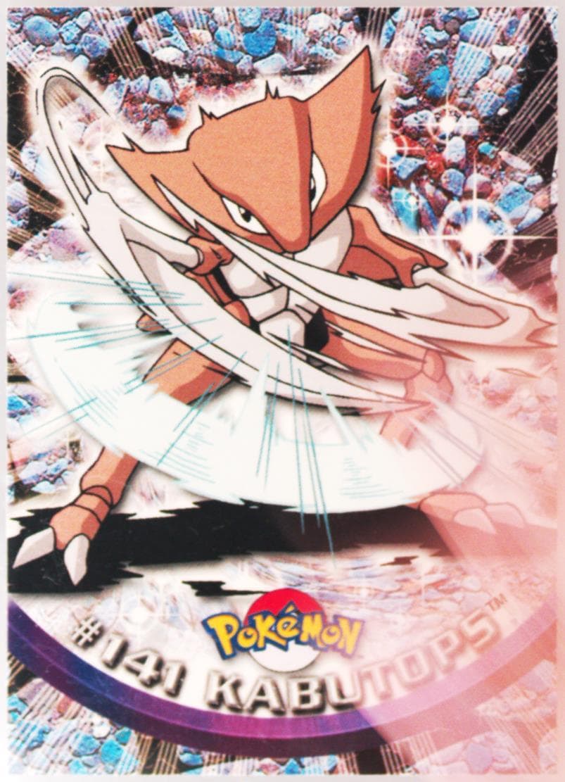 Kabutops (141) 2000 Topps Pokemon TV Animation Series 3