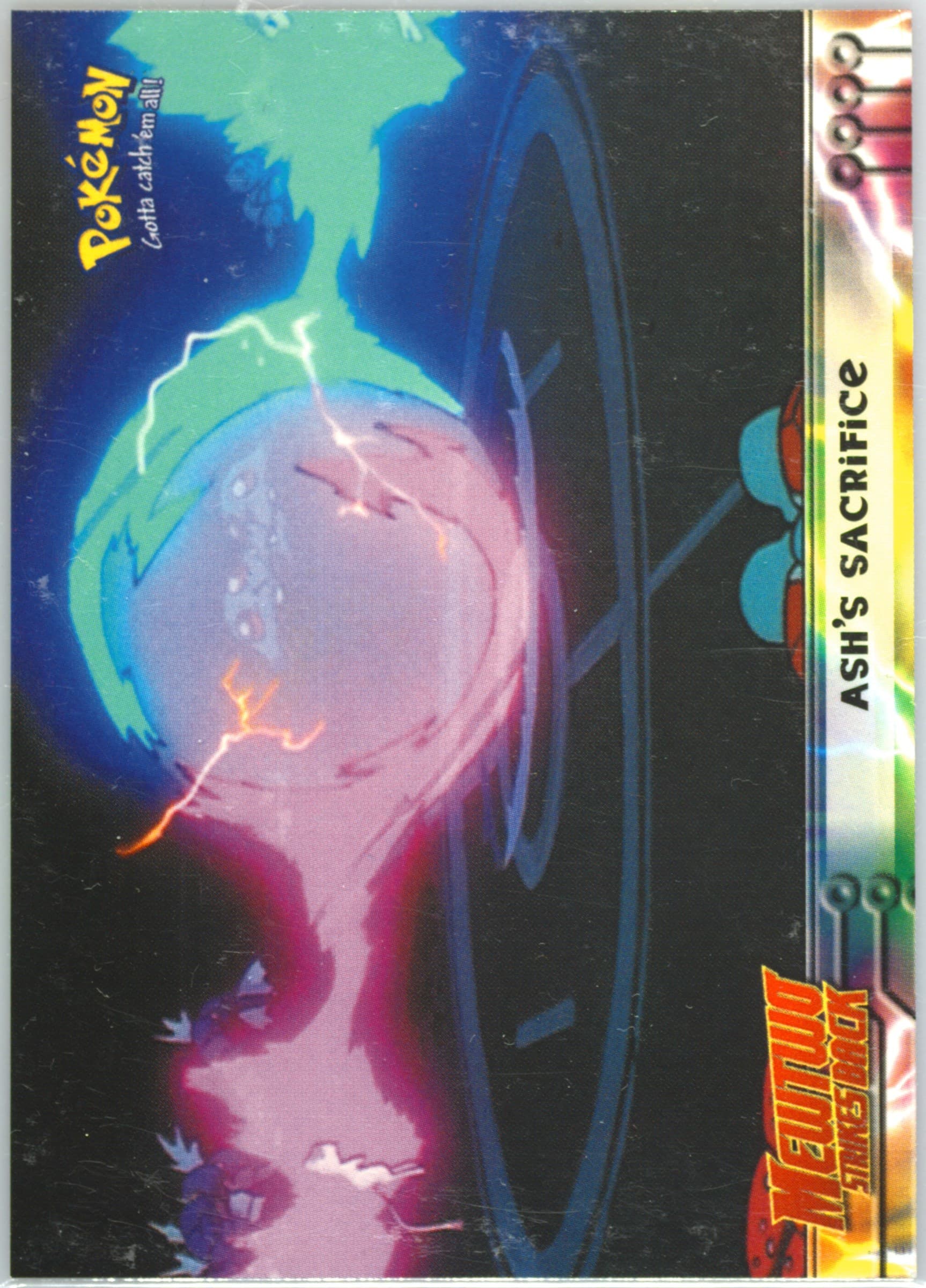 Movie Edition Ash's Sacrifice (36) 1999 Topps Pokemon the Movie Edt