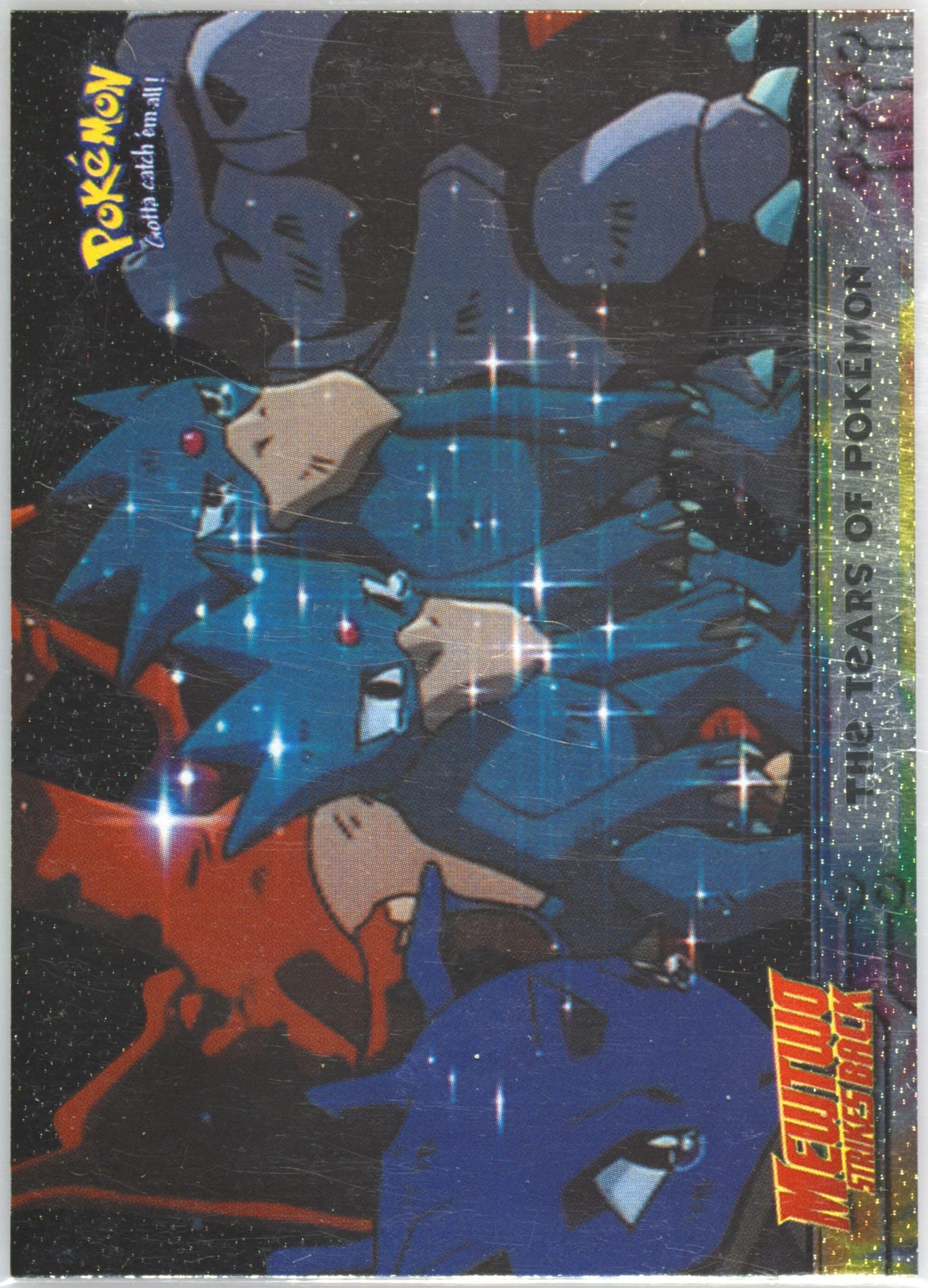 Movie Edition The Tears of Pokemon-Foil (37) 1999 Topps Pokemon the Movie Edt