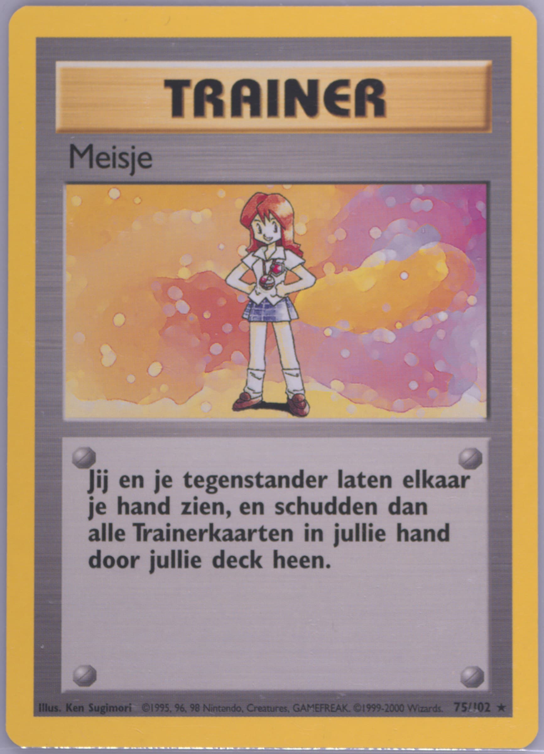Meisje (75) 1999 Pokemon Dutch
