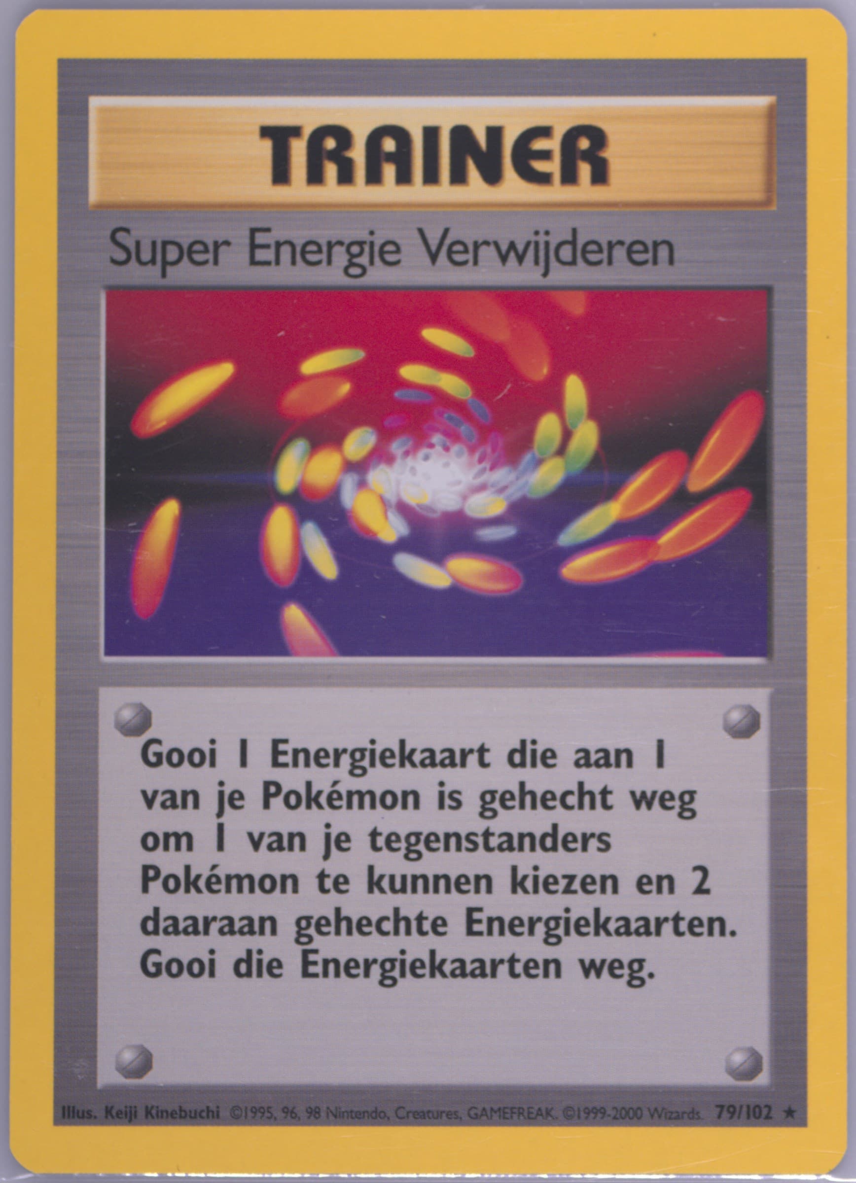 Super Energie Verwijderen (79) 1999 Pokemon Dutch