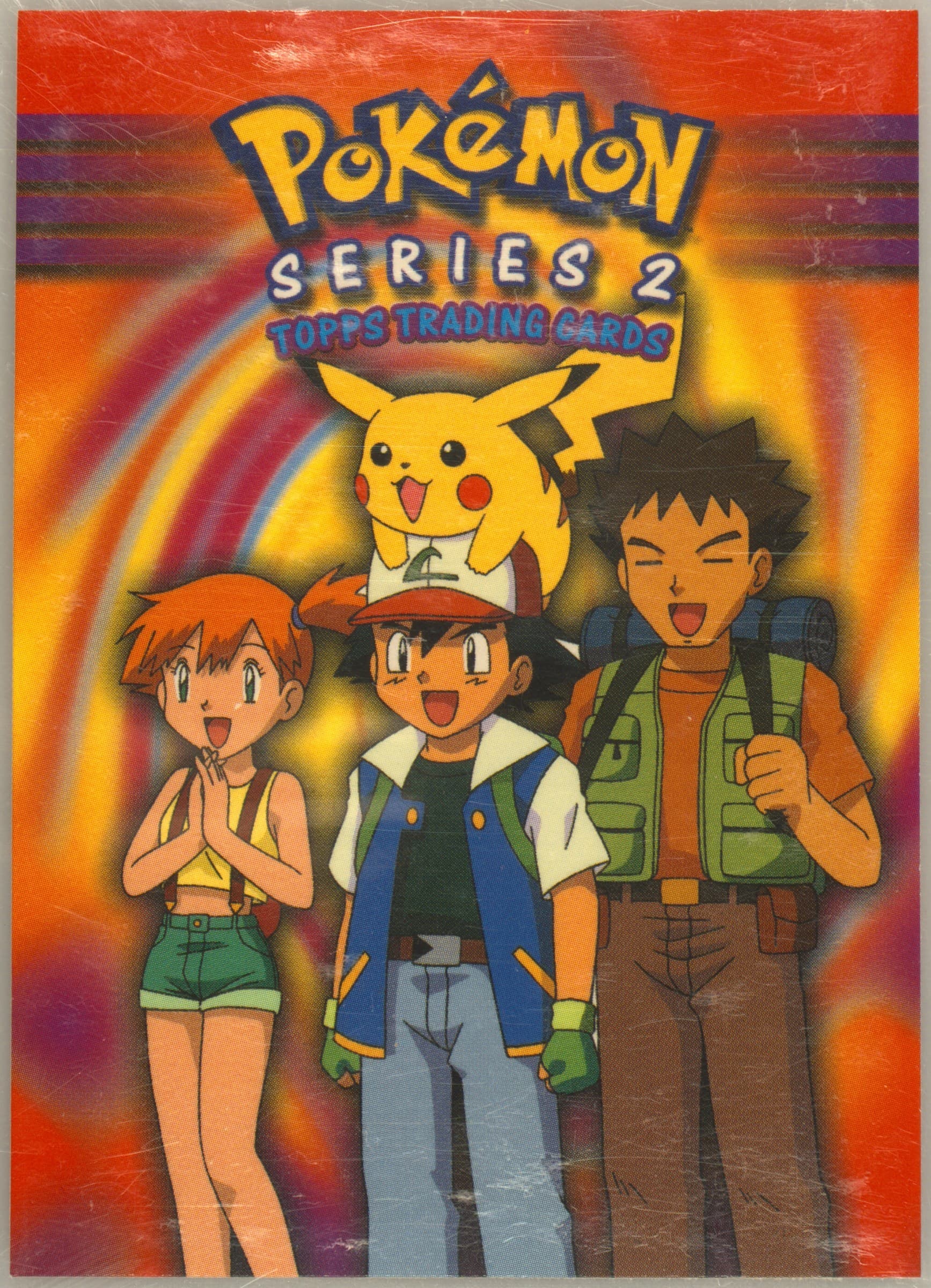 Checklist 2000 Topps Pokemon TV Animation Series 2
