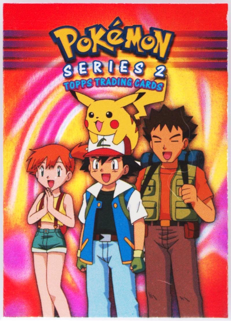 Checklist Rainbow Foil 2000 Topps Pokemon TV Animation Series 2