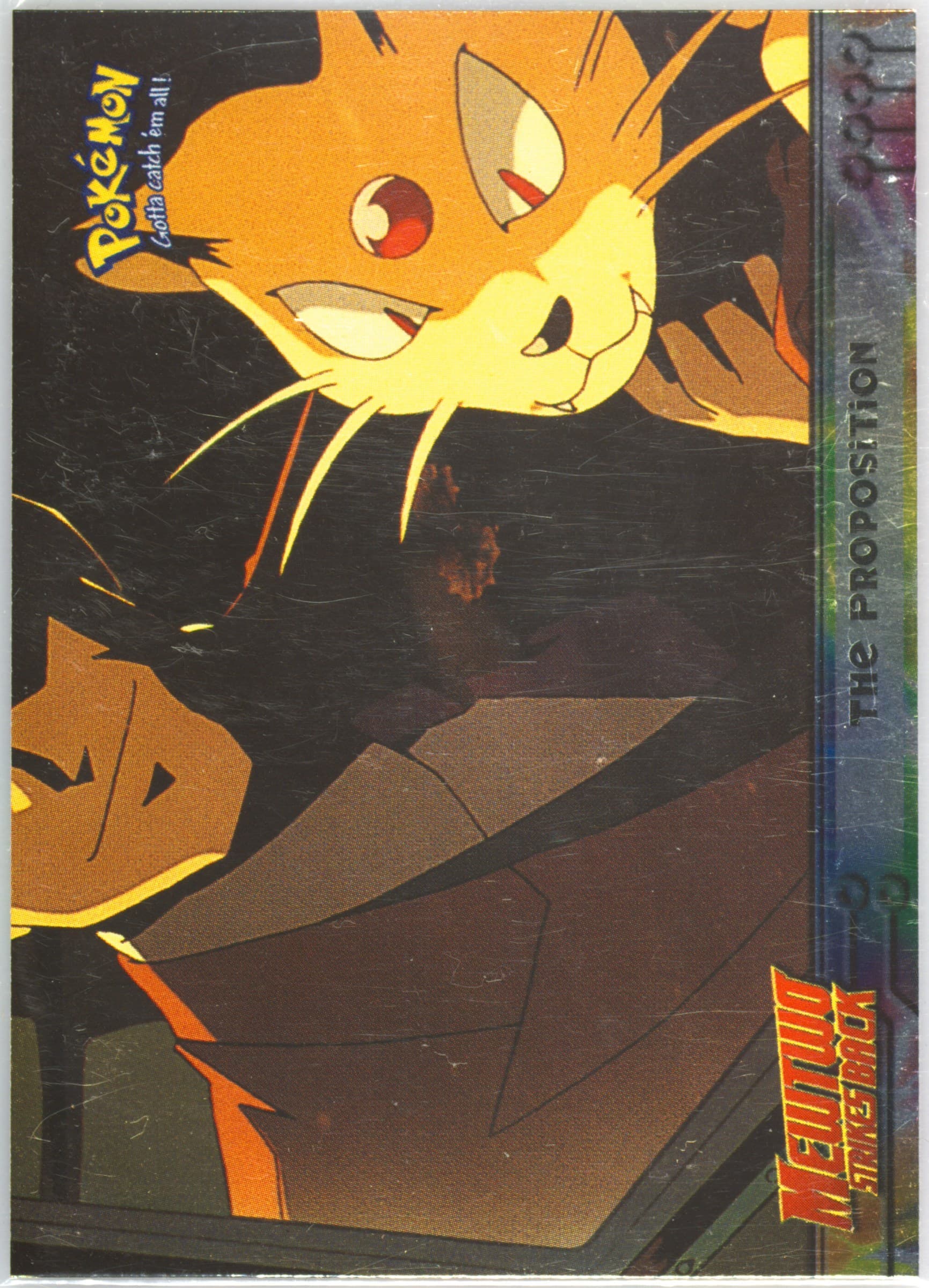 Movie Edition The Proposition-Foil (5) 1999 Topps Pokemon the Movie Edt