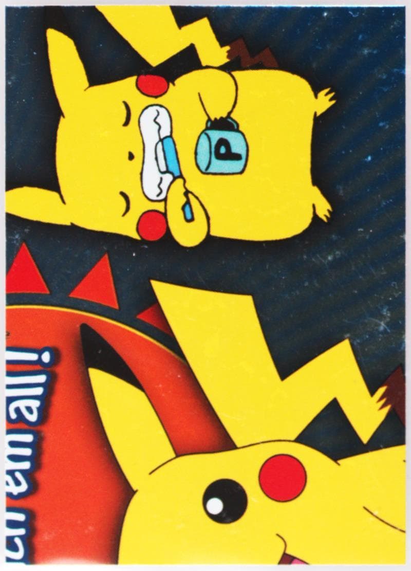 Puzzle Card 4 Foil (P04) 2000 Topps Pokemon TV Animation Series 3 Puzzle
