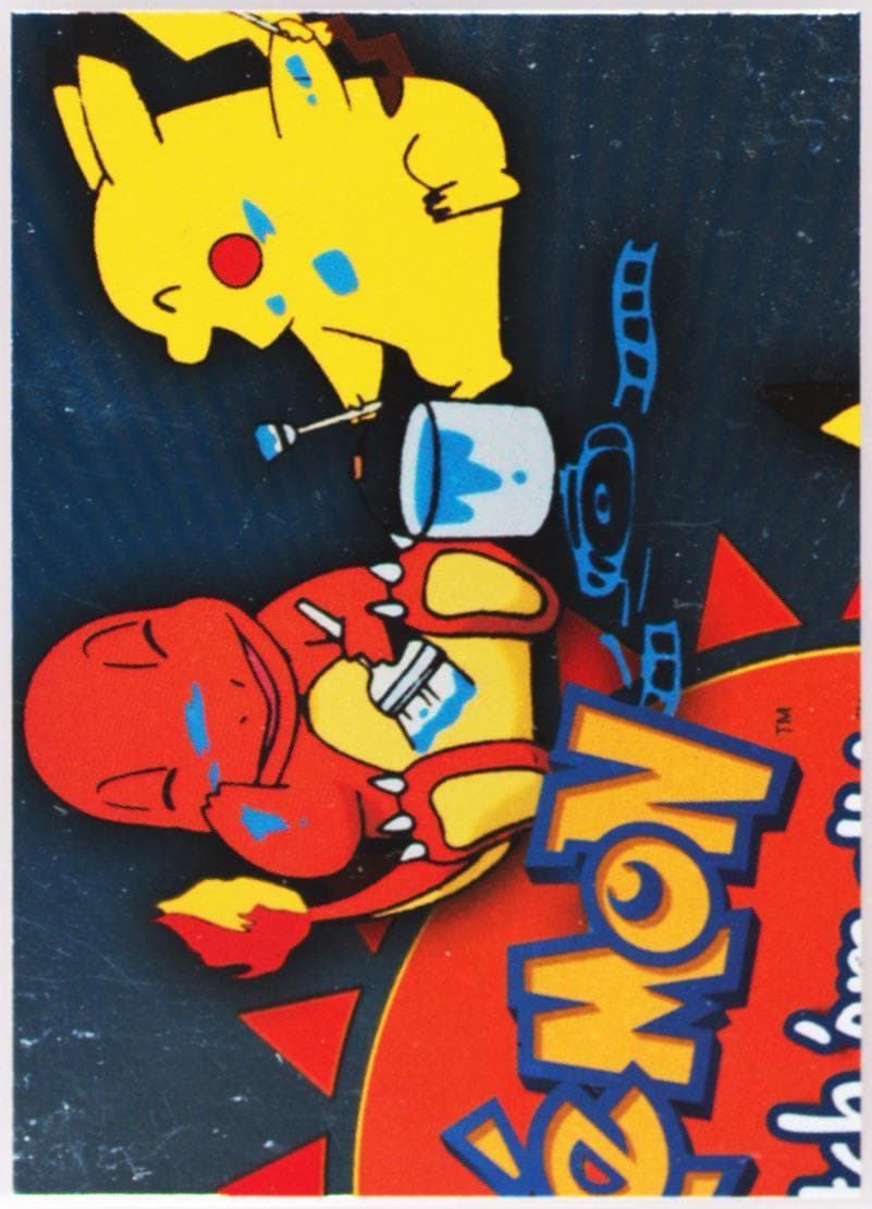 Puzzle Card 2 Foil (P02) 2000 Topps Pokemon TV Animation Series 3 Puzzle