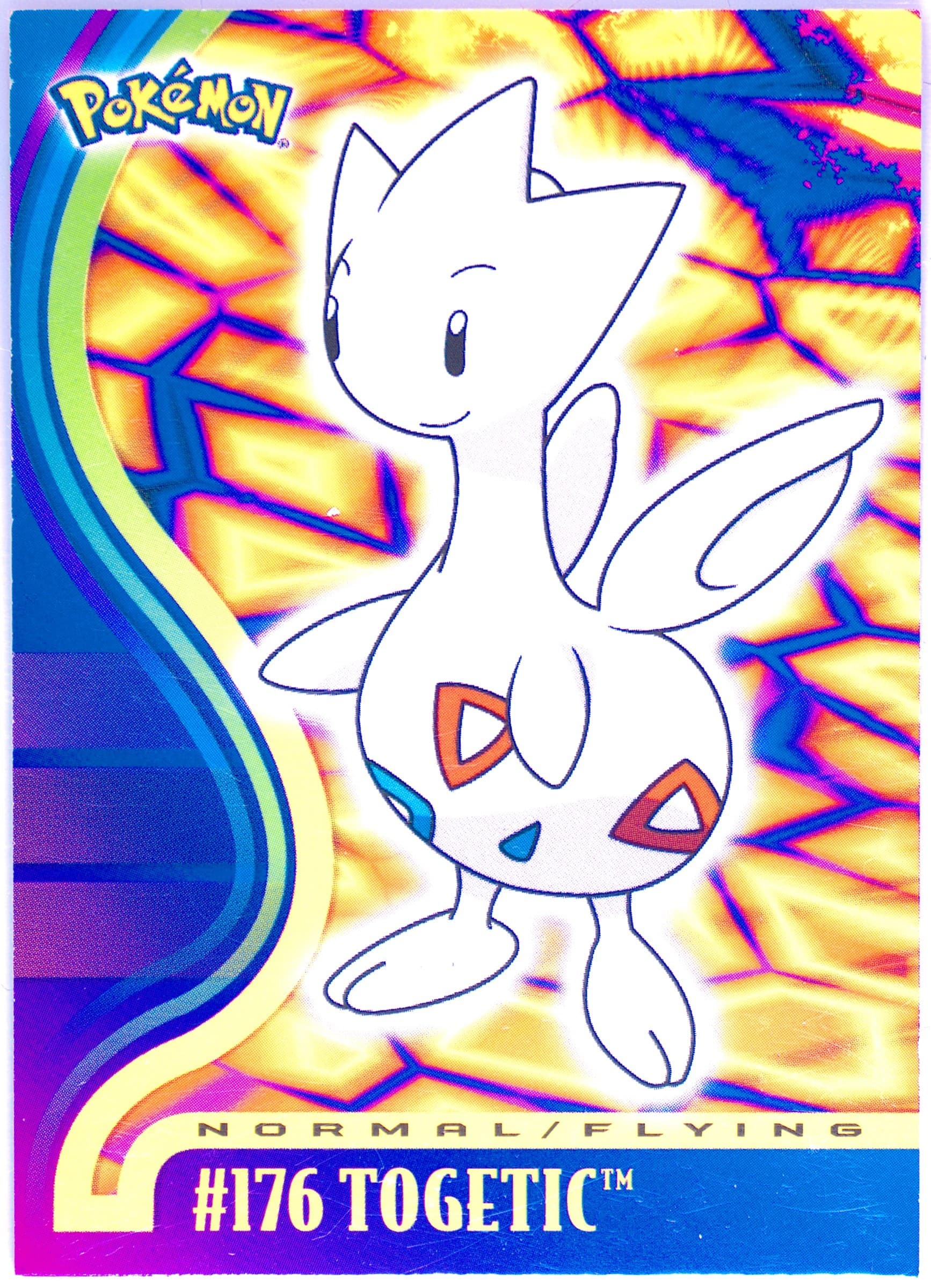 Togetic (176) 2001 Topps Pokemon Johto Series 1