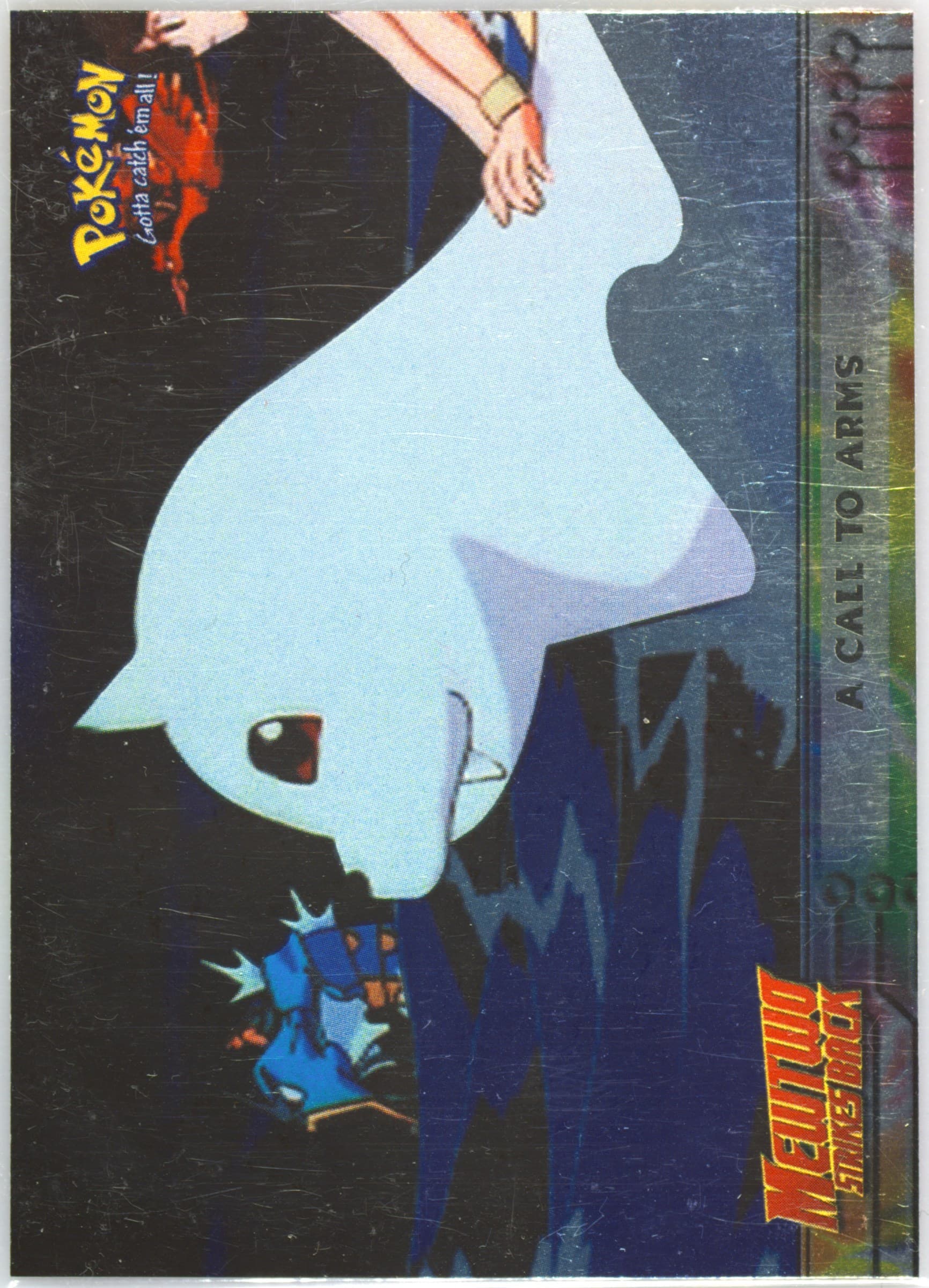 Movie Edition A Call to Arms-Foil (16) 1999 Topps Pokemon the Movie Edt