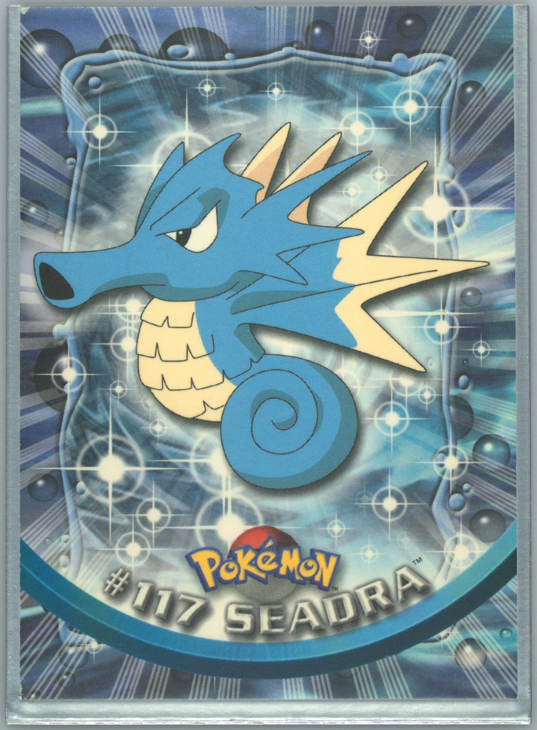 Seadra (117) 2000 Topps Pokemon TV Animation Series 2