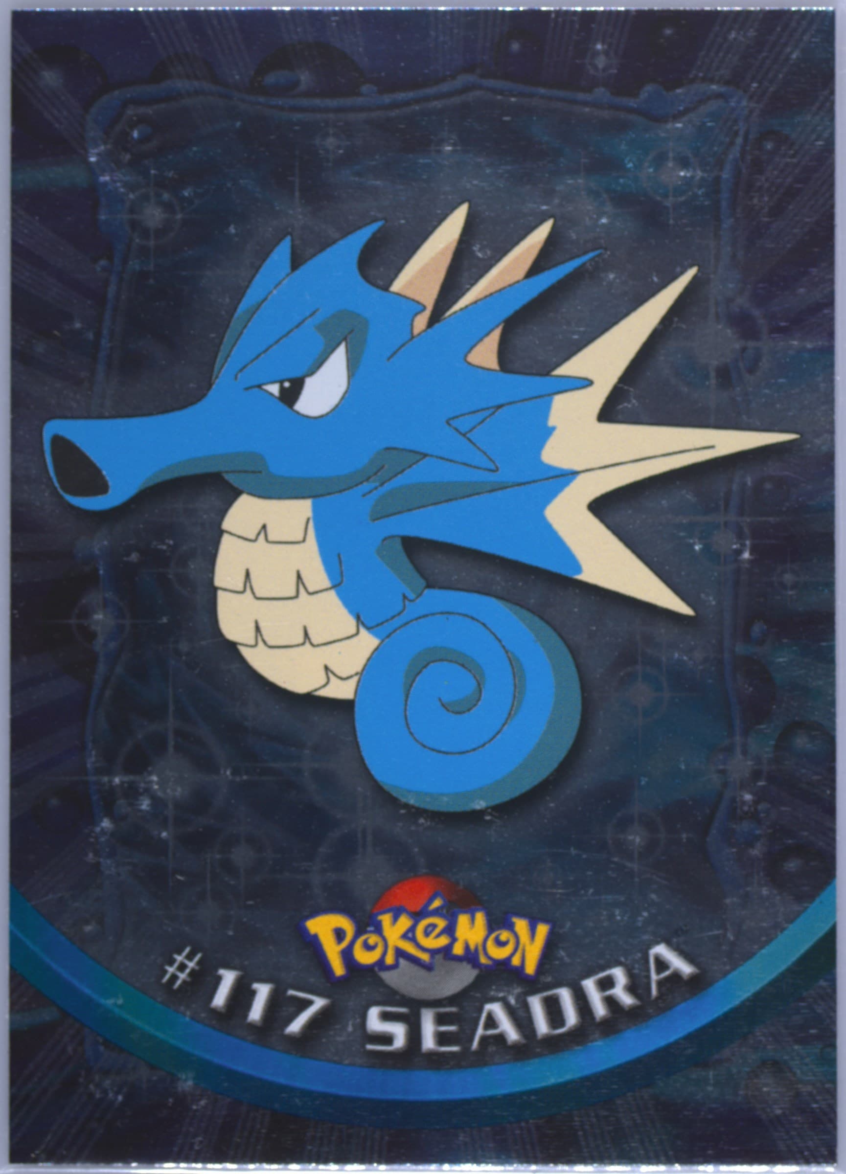 Seadra Foil (117) 2000 Topps Pokemon TV Animation Series 2