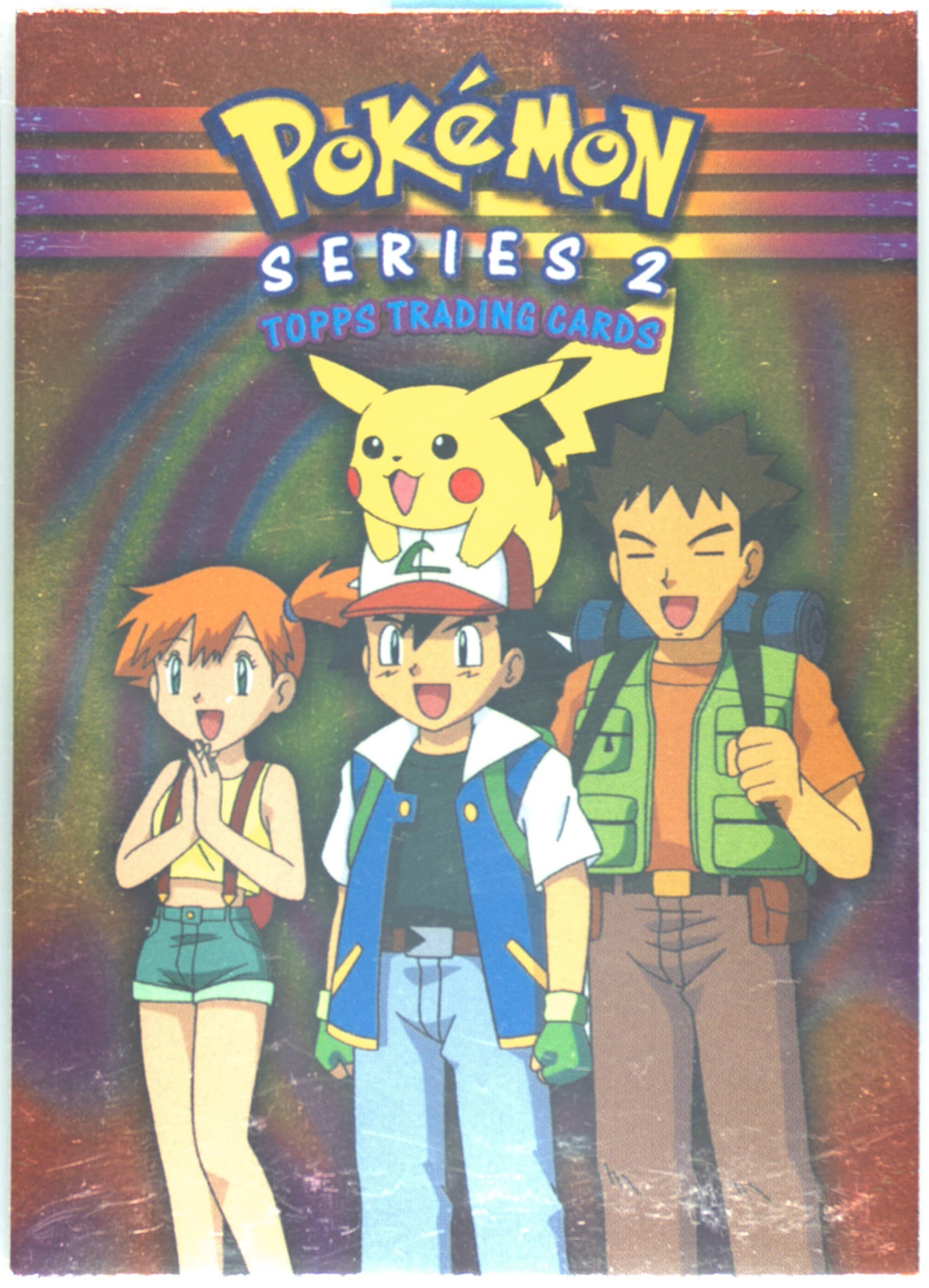 Checklist Foil 2000 Topps Pokemon TV Animation Series 2