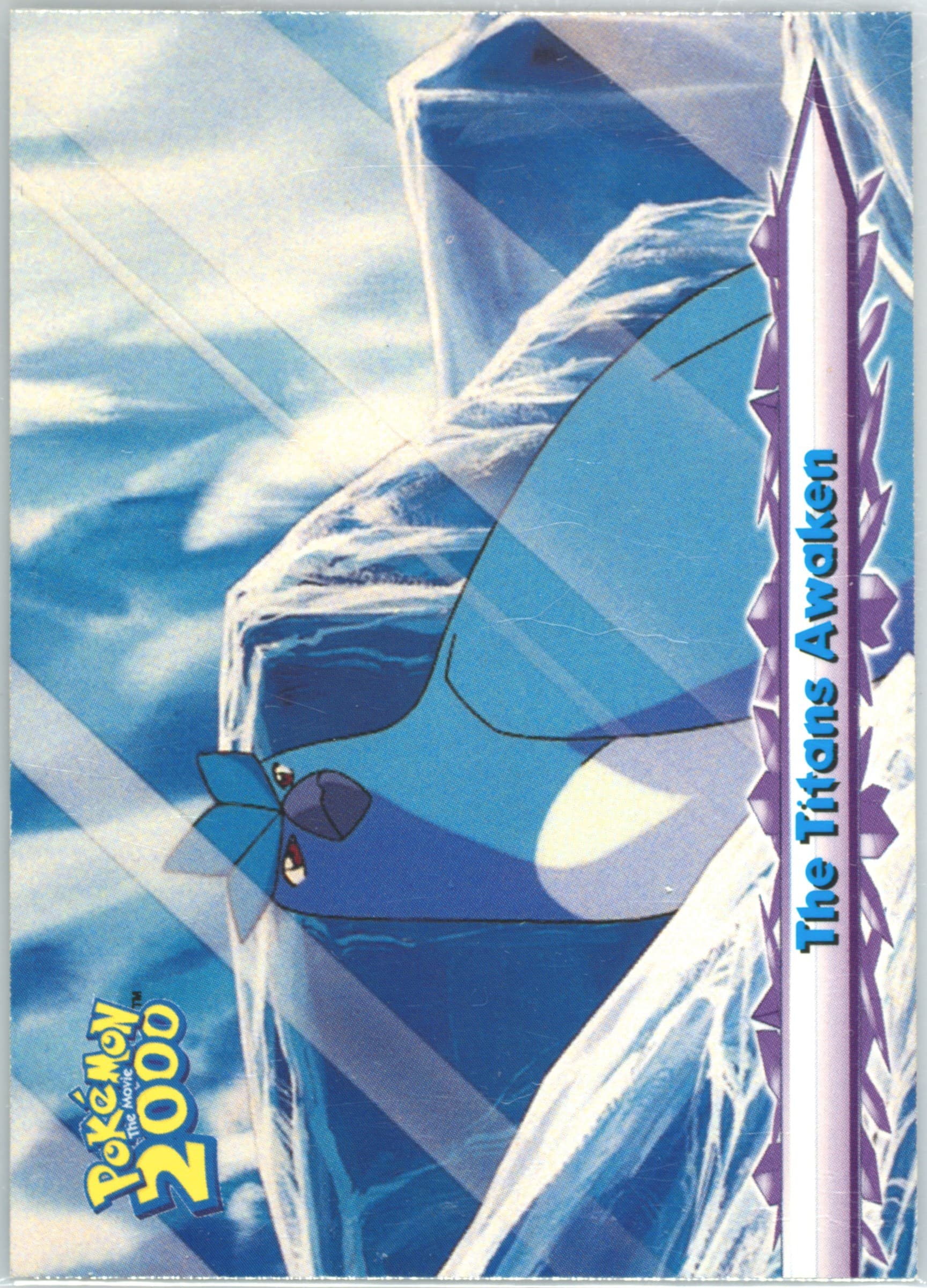 The Titans Awaken (63) 2000 Topps Pokemon the Movie 2000