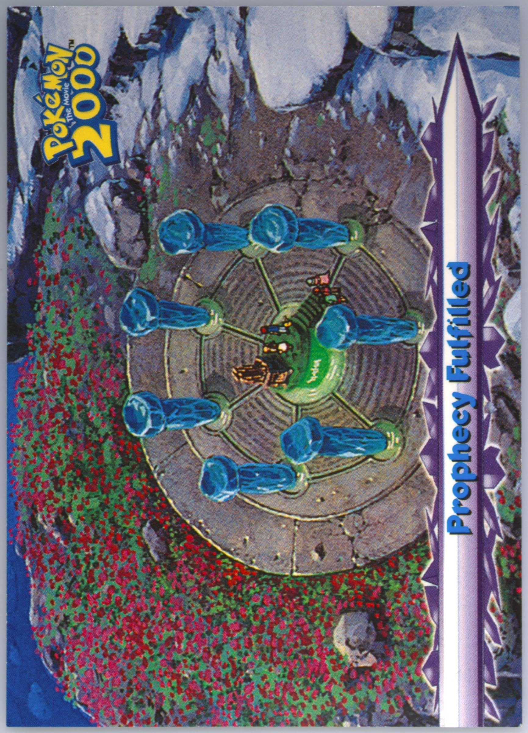 Prophecy Fulfilled (62) 2000 Topps Pokemon the Movie 2000