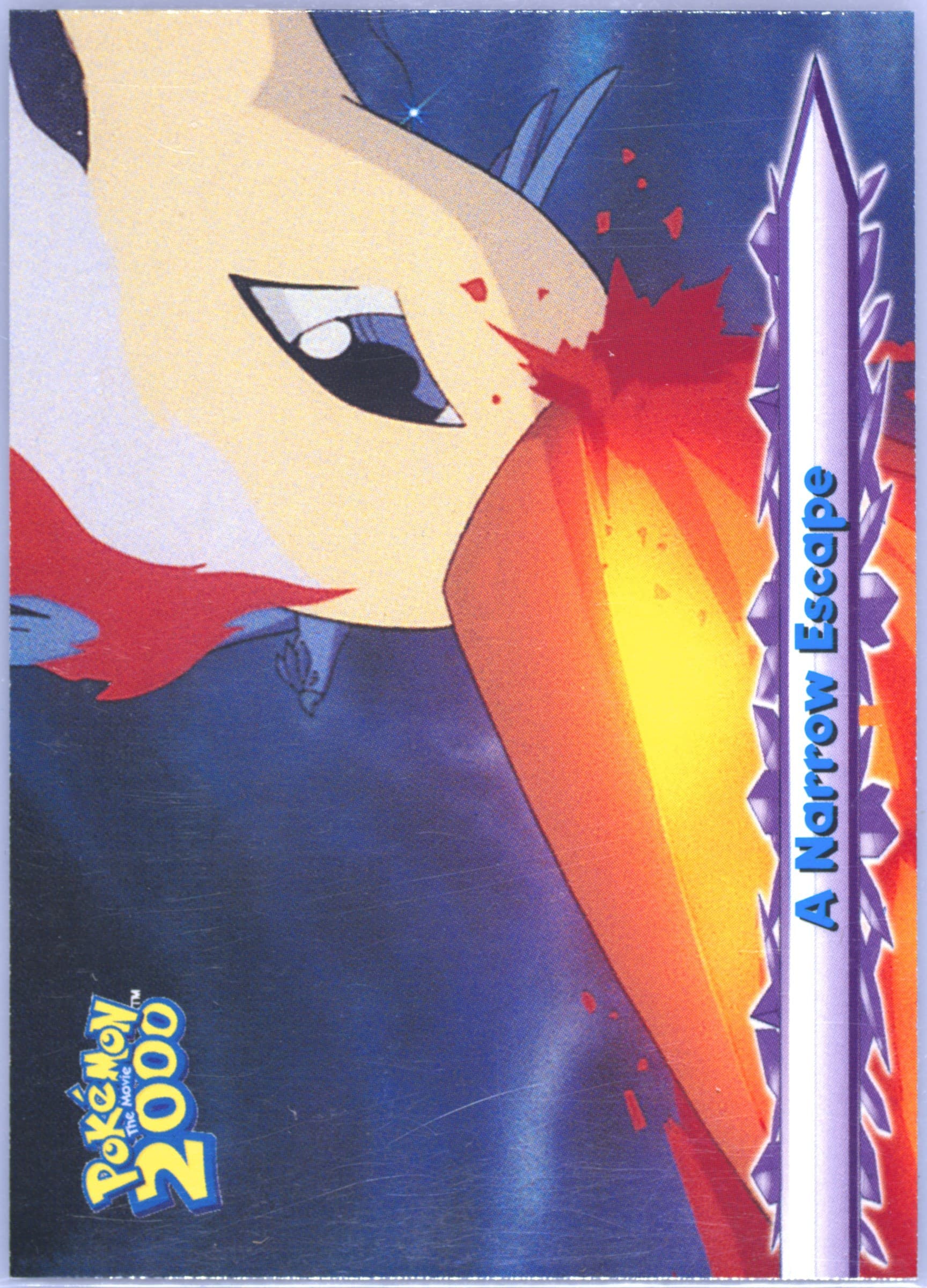 A Narrow Escape (53) 2000 Topps Pokemon the Movie 2000