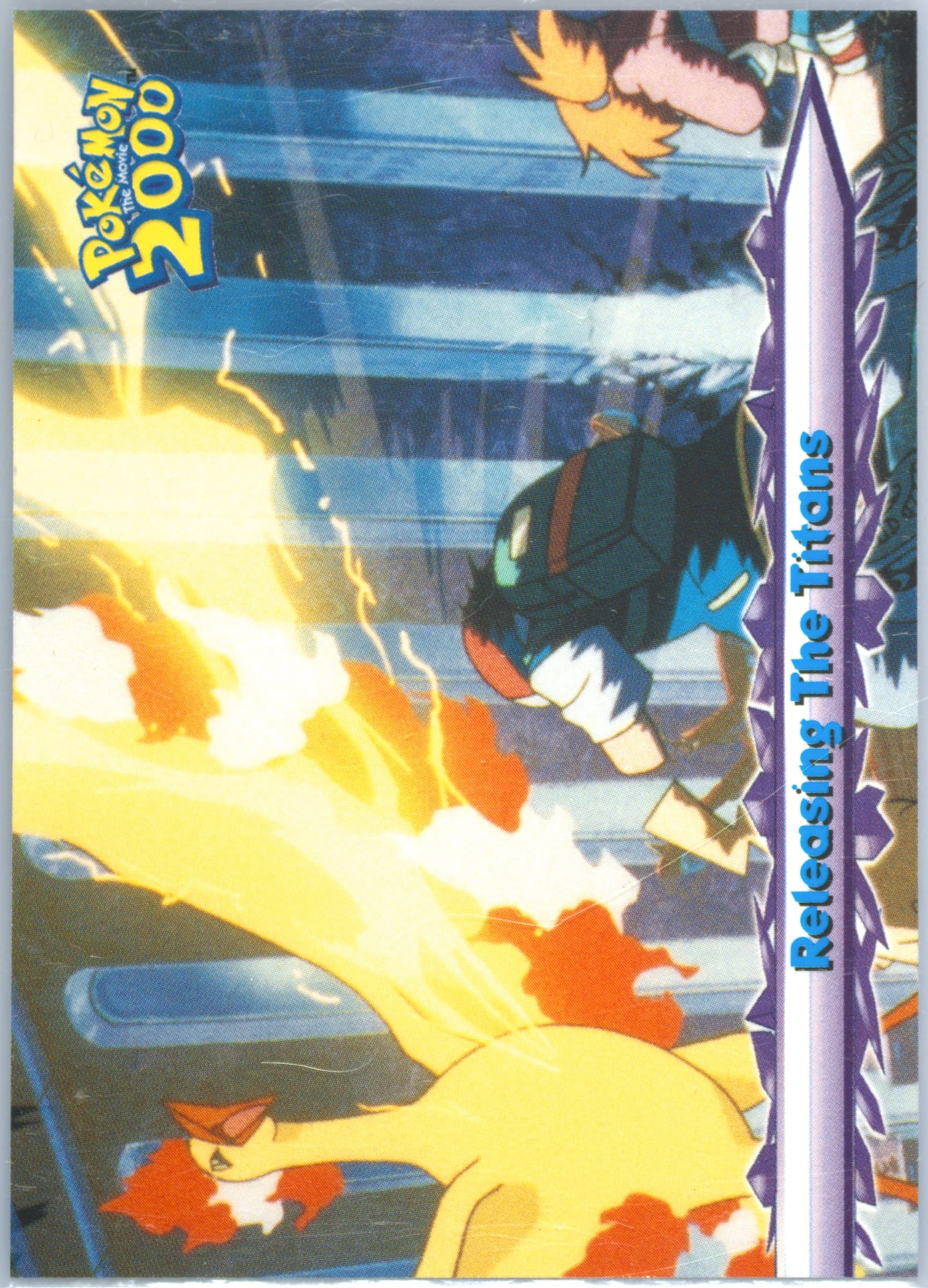 Releasing the Titans (39) 2000 Topps Pokemon the Movie 2000