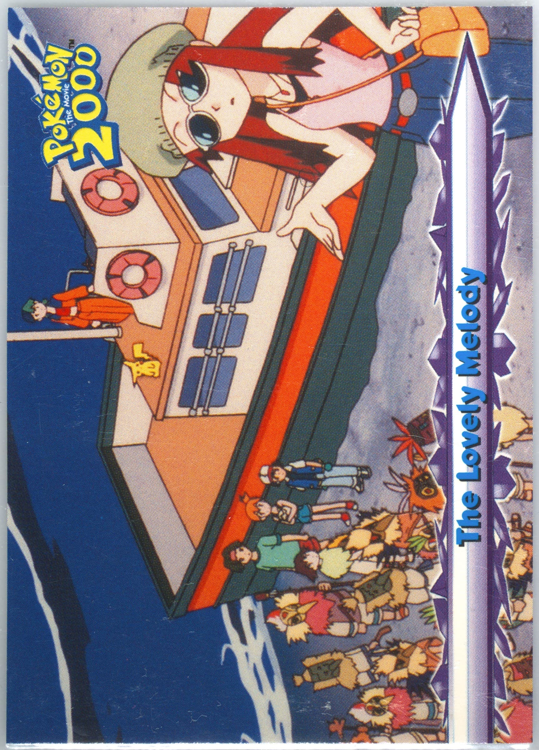 The Lovely Melody (24) 2000 Topps Pokemon the Movie 2000